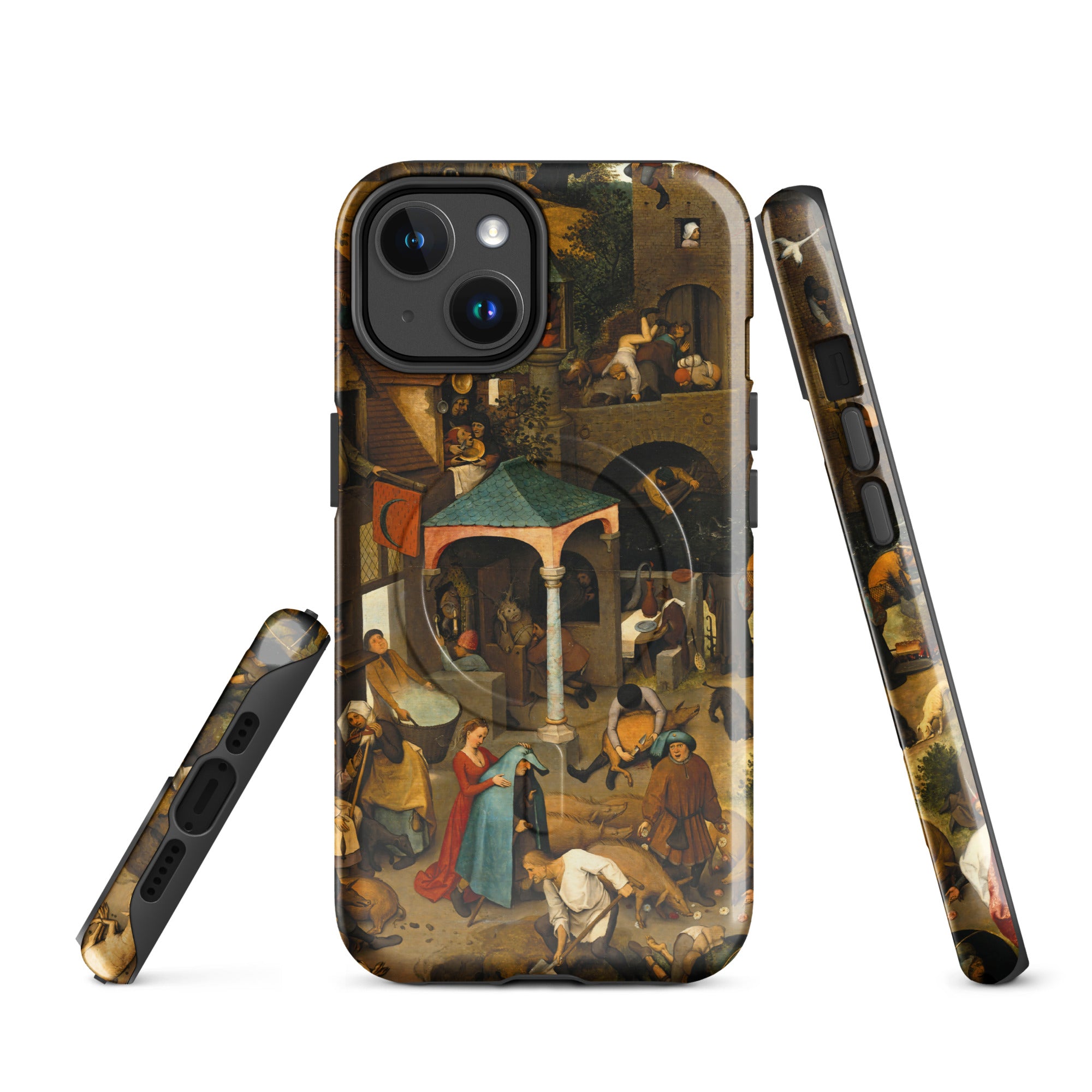 MagSafe® Tough case for iPhone® Netherlandish Proverbs