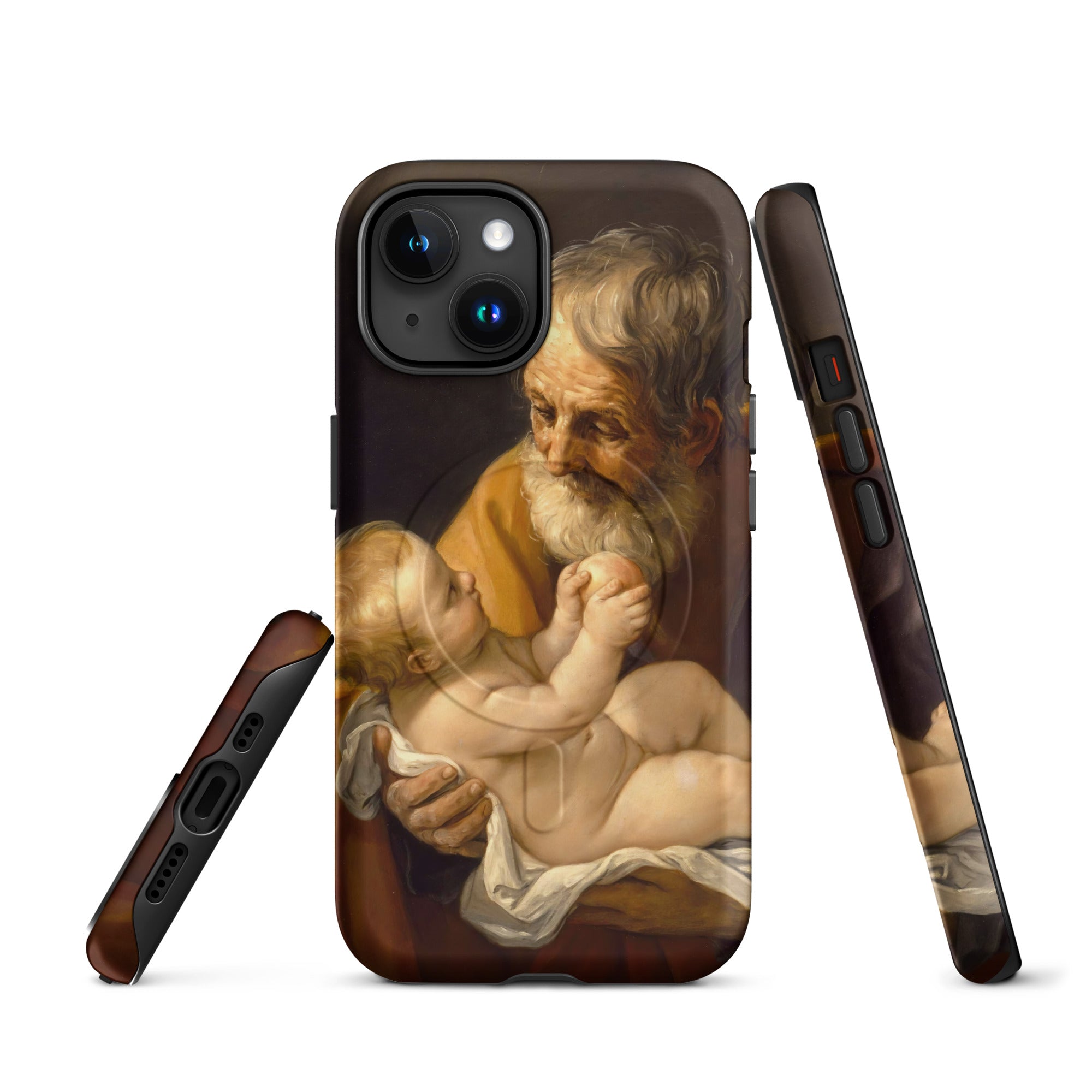 MagSafe® Tough case for iPhone® Saint Joseph and the Christ