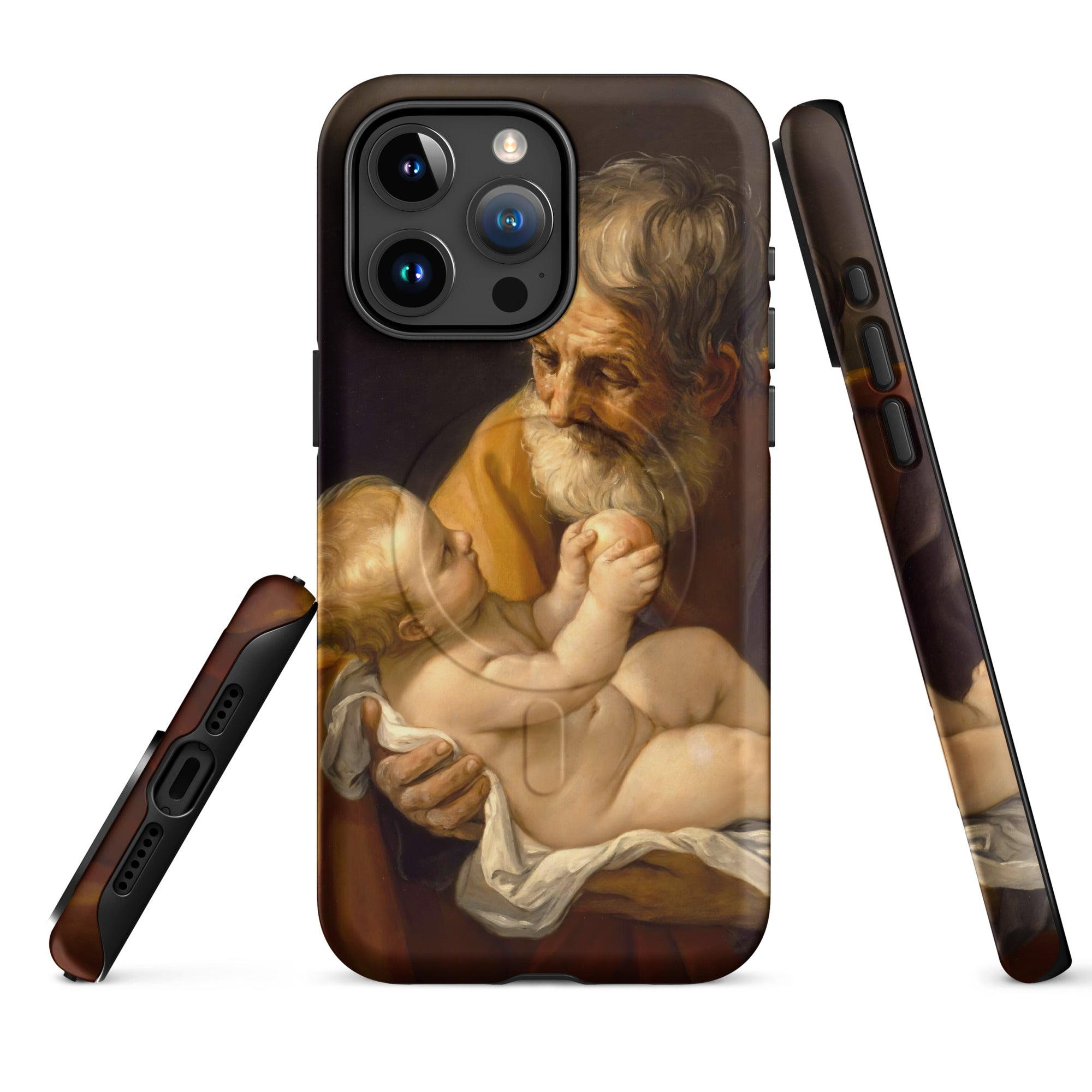 MagSafe® Tough case for iPhone® Saint Joseph and the Christ
