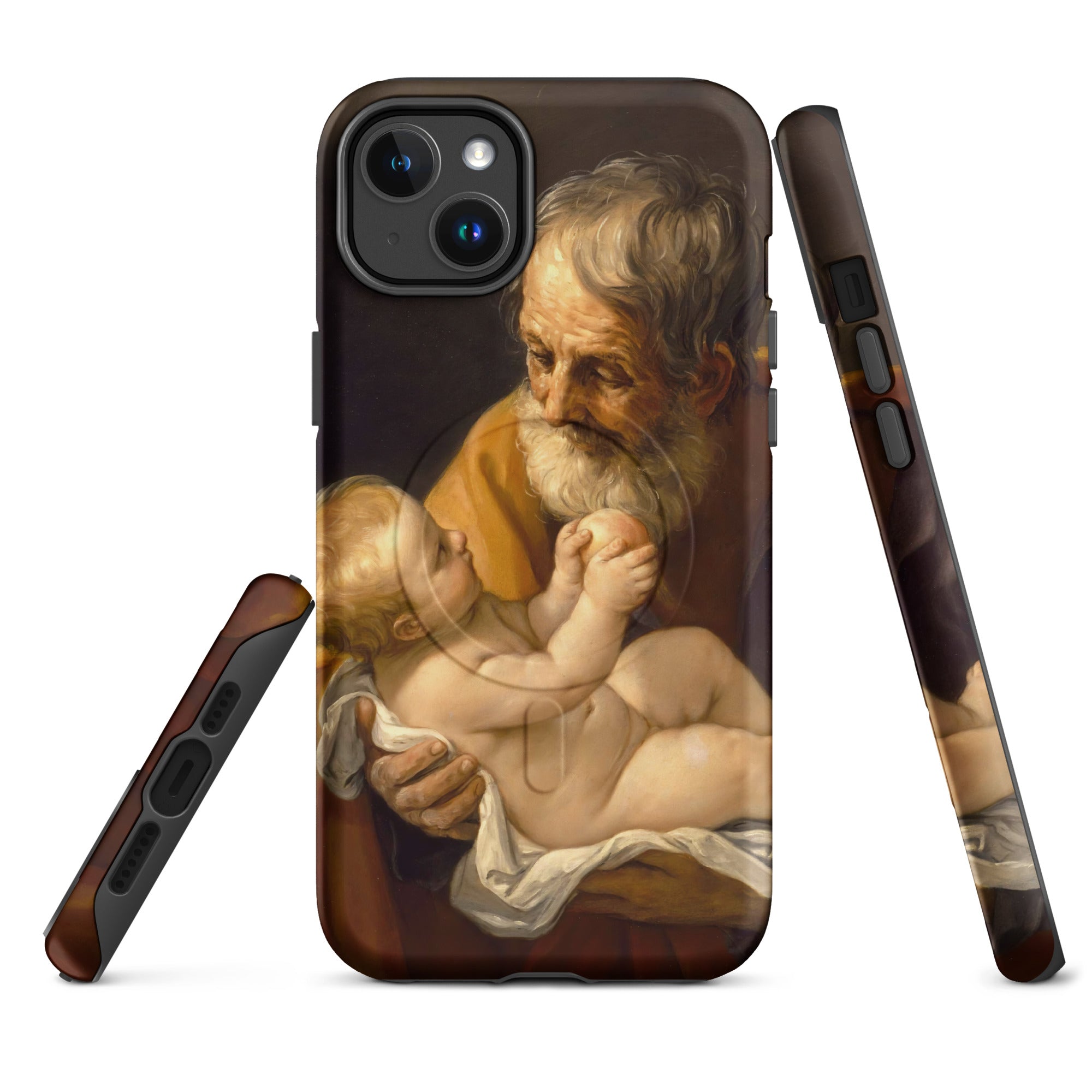 MagSafe® Tough case for iPhone® Saint Joseph and the Christ