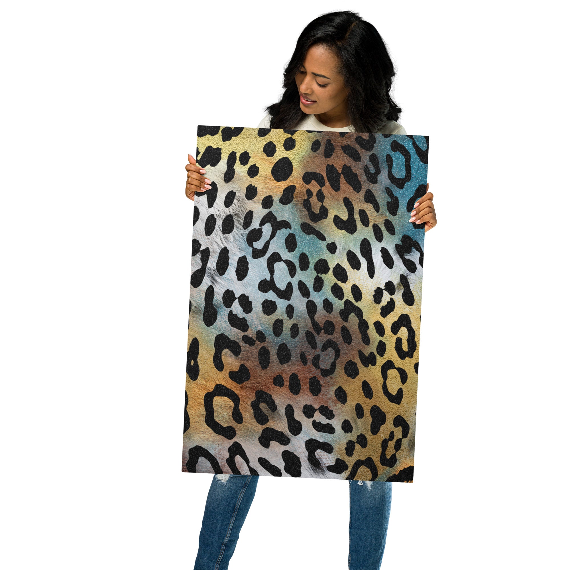 Metal prints African safari Animal skin I