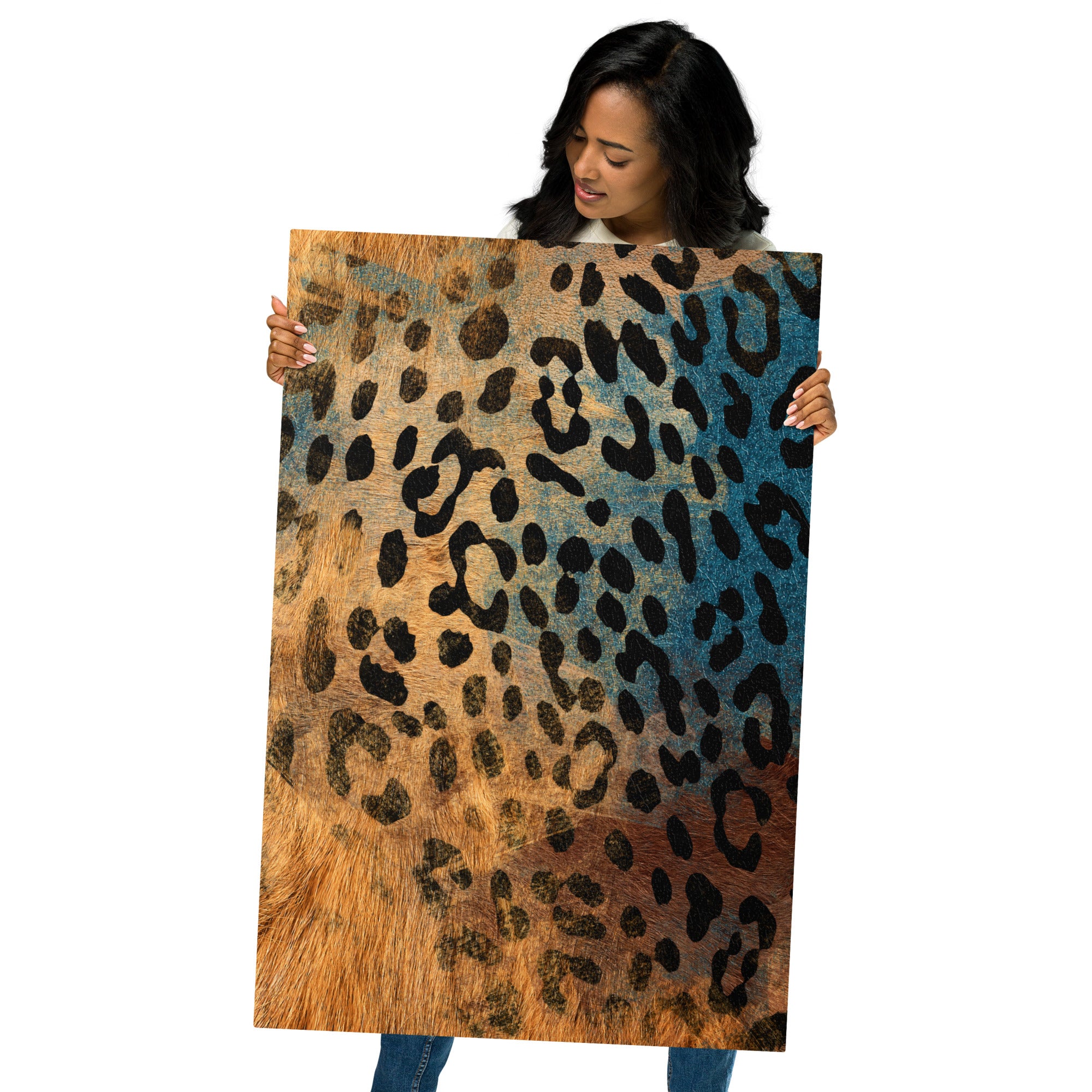 Metal prints African safari Animal skin V