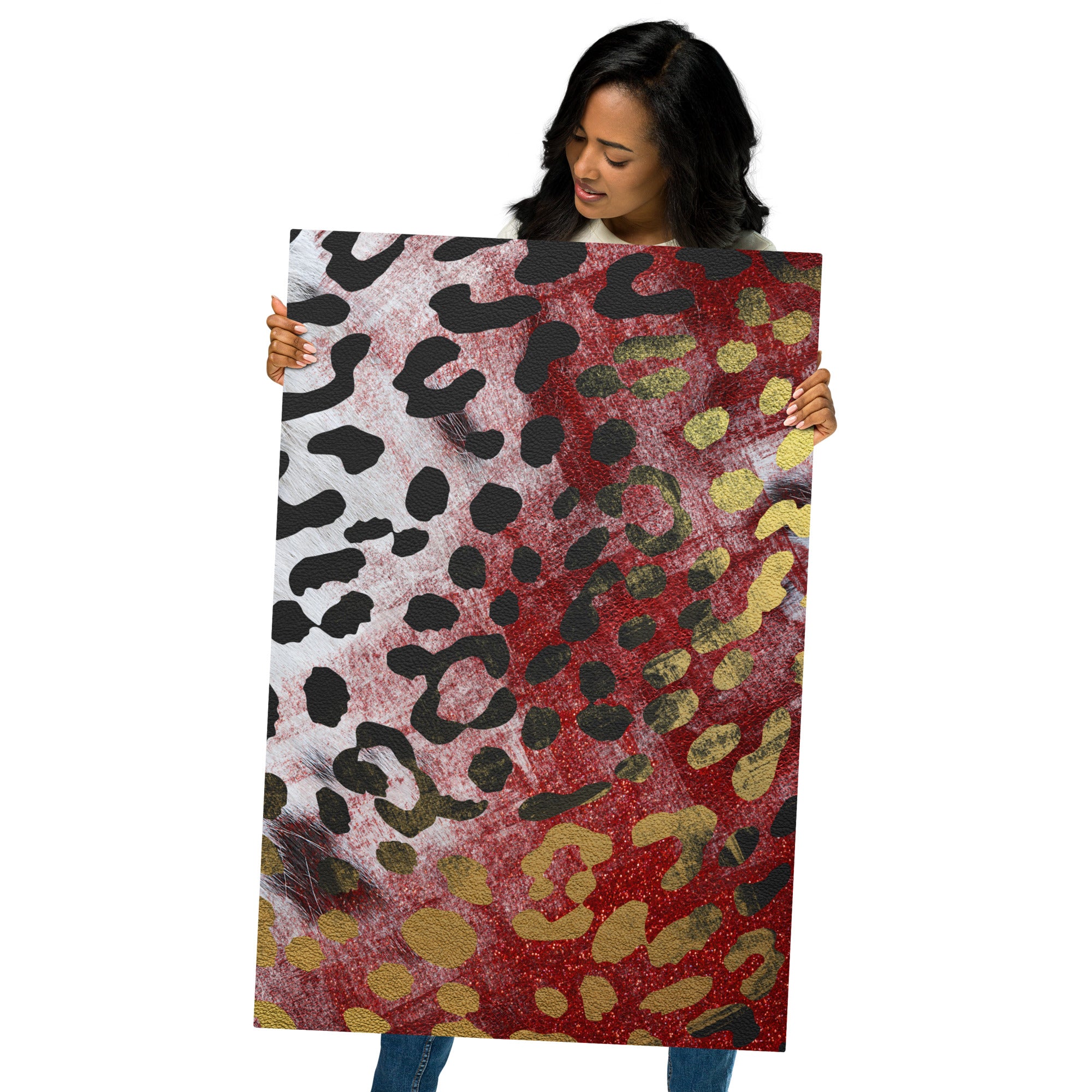 Metal prints African safari Animal skin VIII