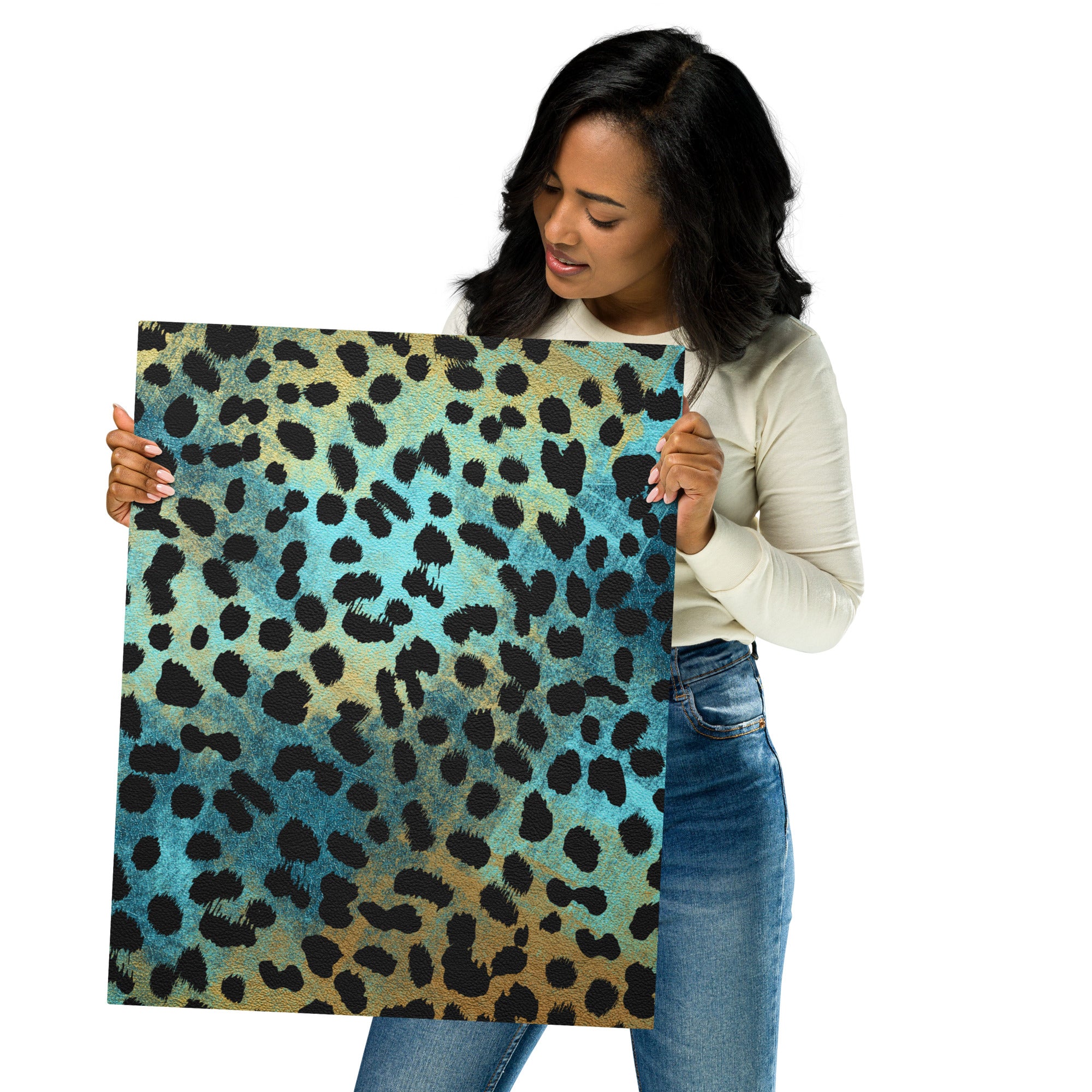Metal prints African safari Animal skin X