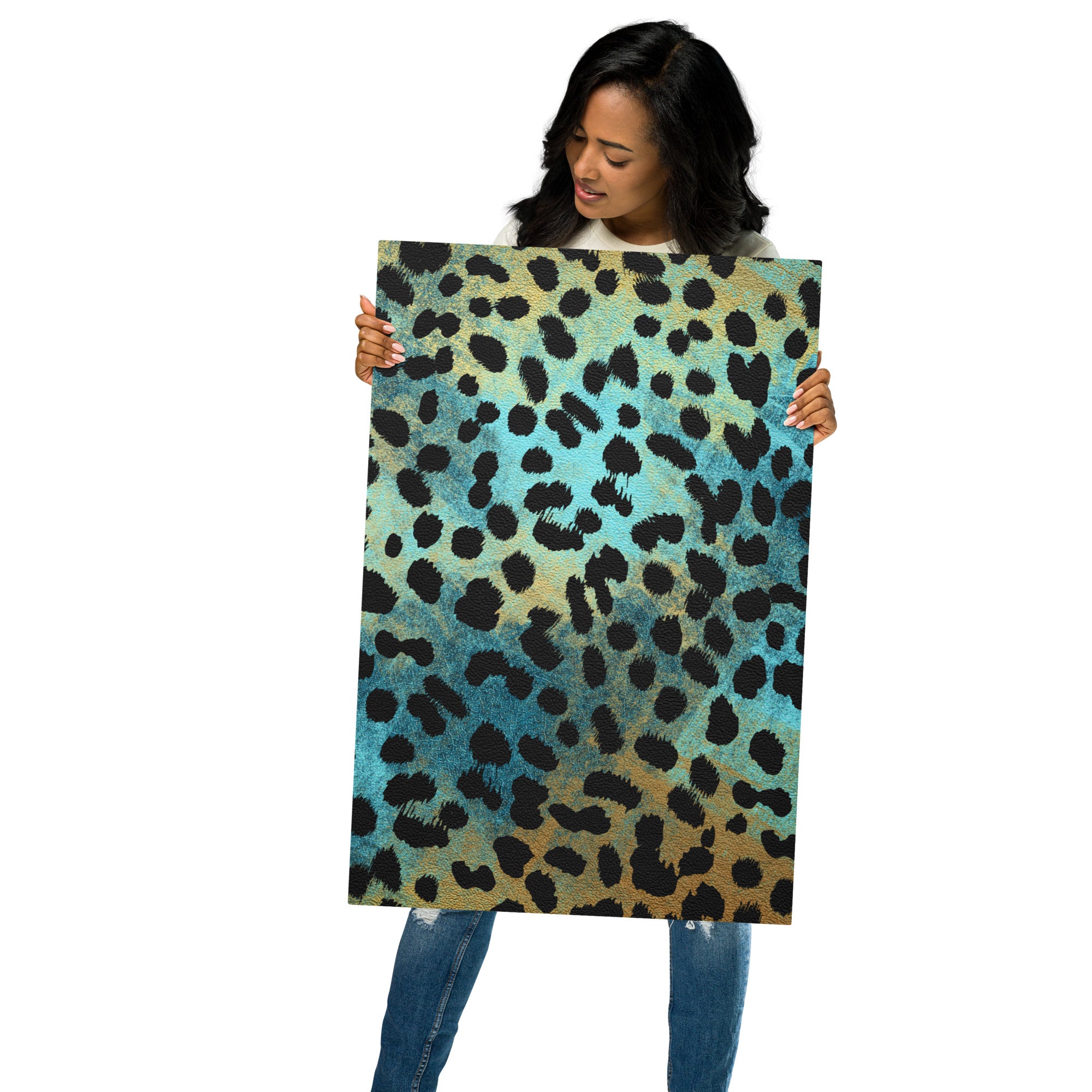 Metal prints African safari Animal skin X