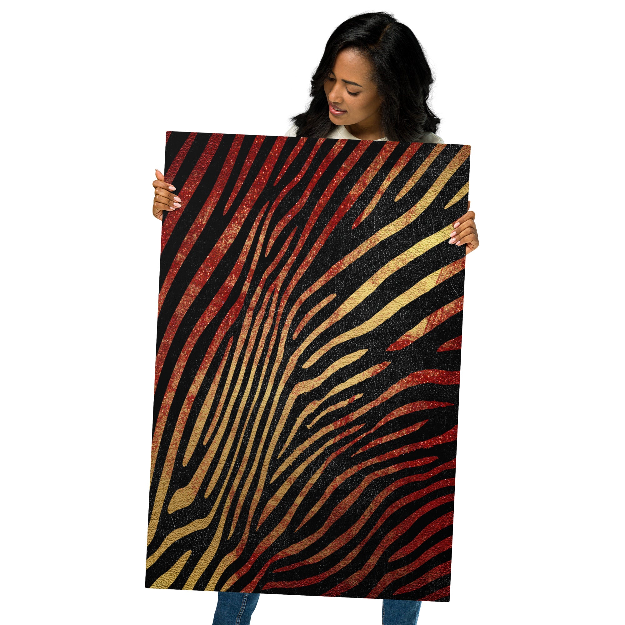 Metal prints African safari Animal skin XII