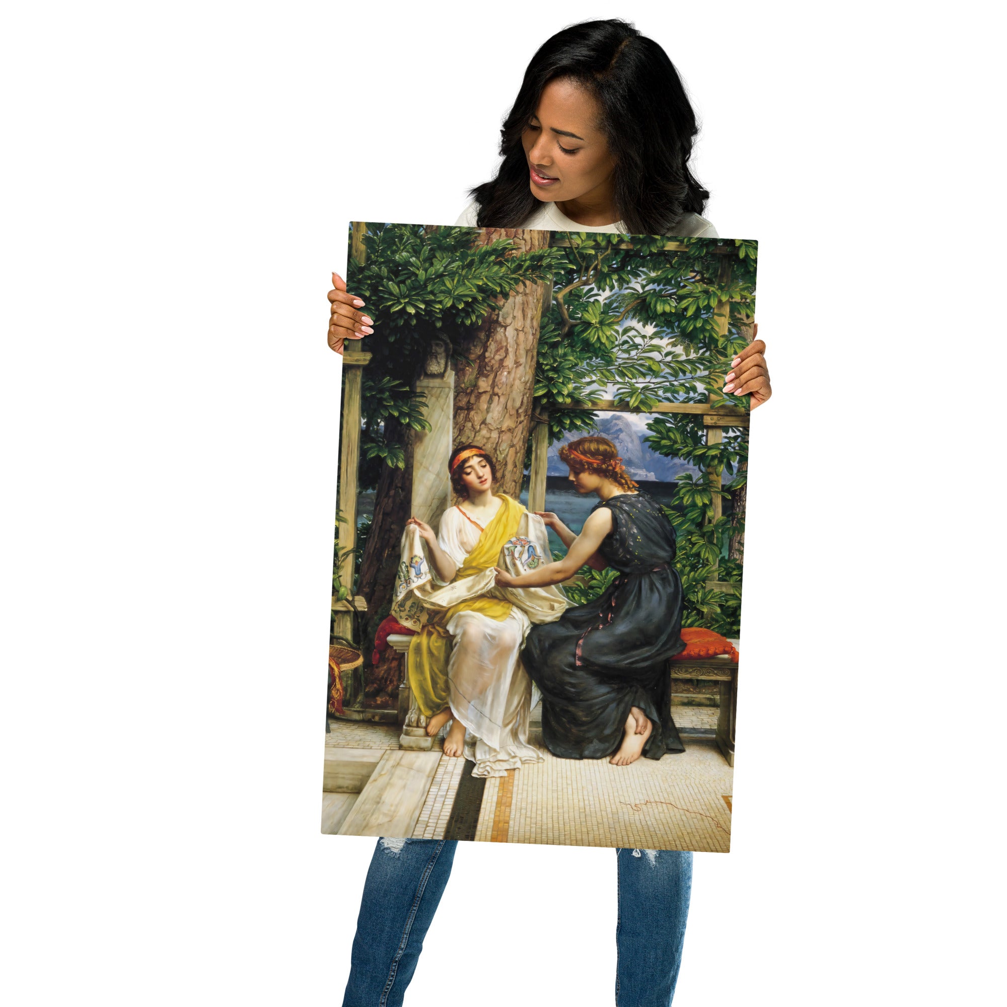 Metal prints Edward John Poynter English 1836–1919 Helena and Hermia 1901