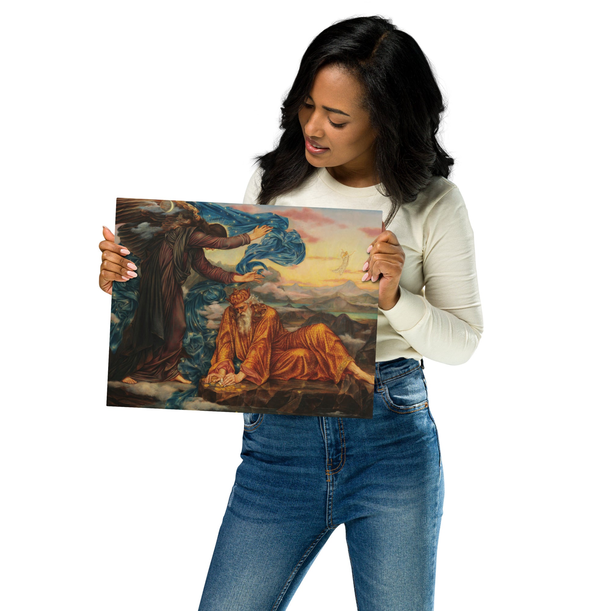 Metal prints Evelyn De Morgan English 1855 1919 Earthbound 1897