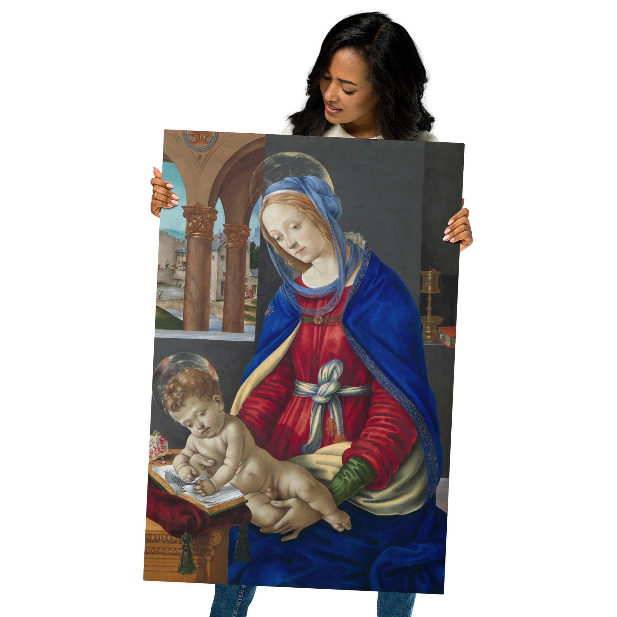 Metal prints Filippino Lippi Italian 1457 1504 Madonna and Child 1483–84