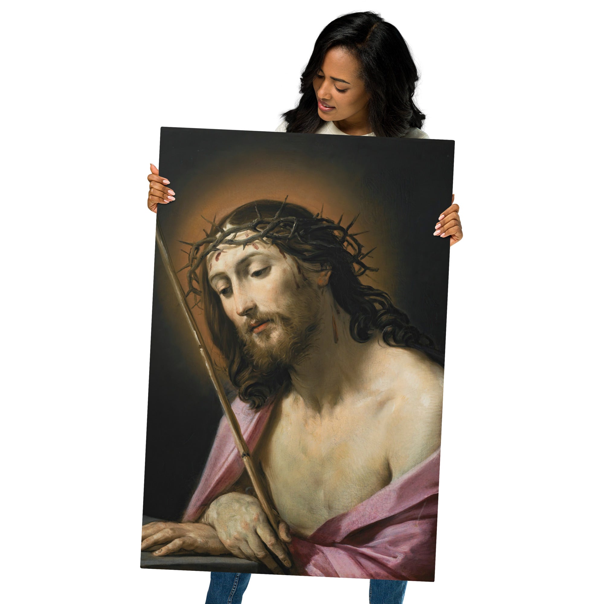 Metal prints Guido Reni Italian 1575 1642 Christ As Ecce Homo