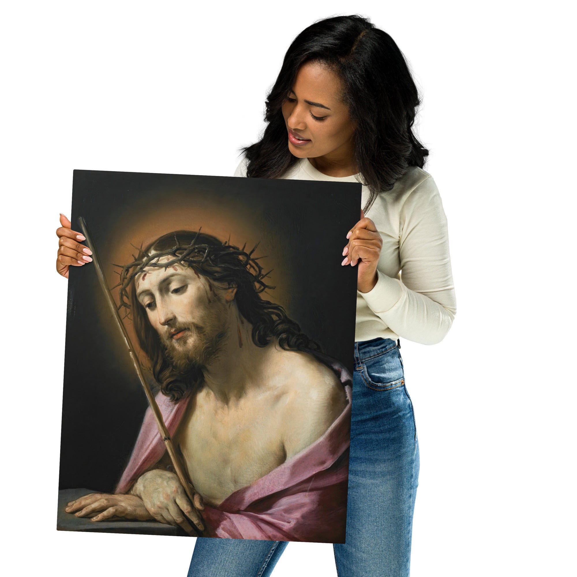 Metal prints Guido Reni Italian 1575 1642 Christ As Ecce Homo
