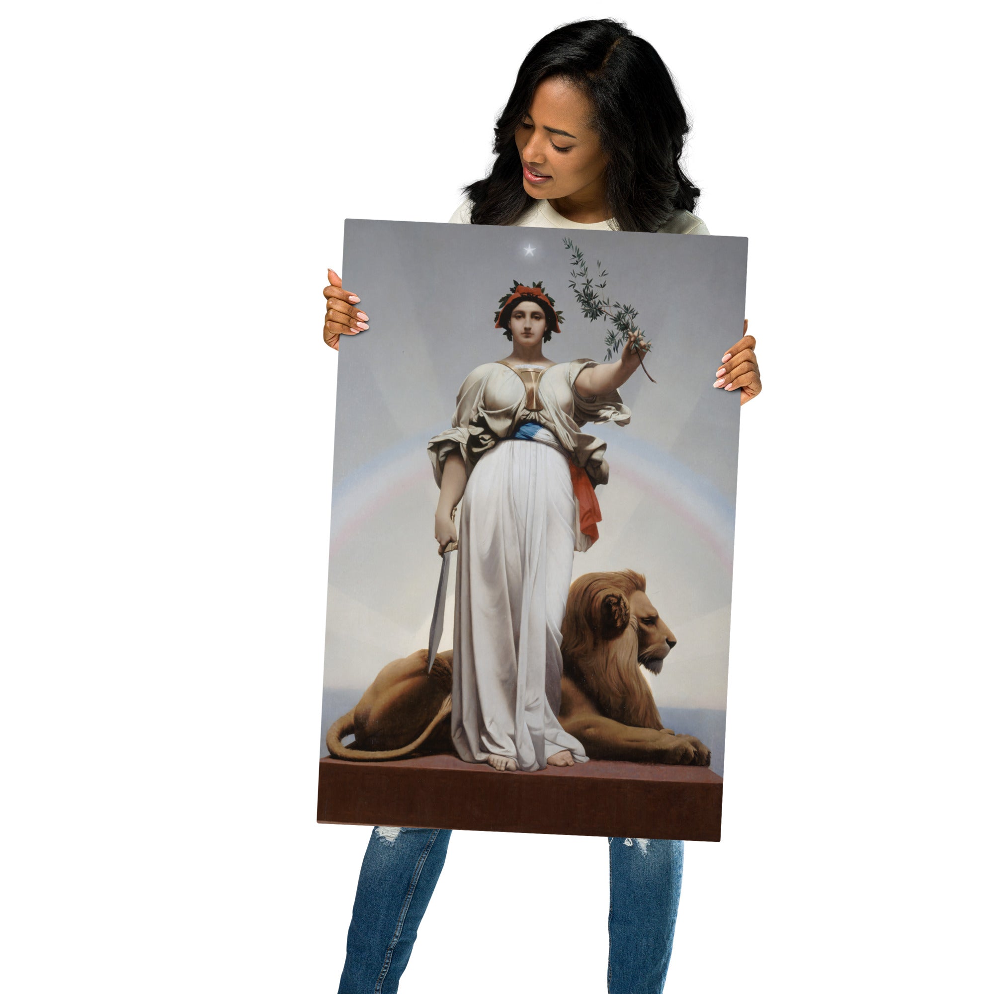 Metal prints Jean Léon Gérôme French 1824 1904 La République 1848