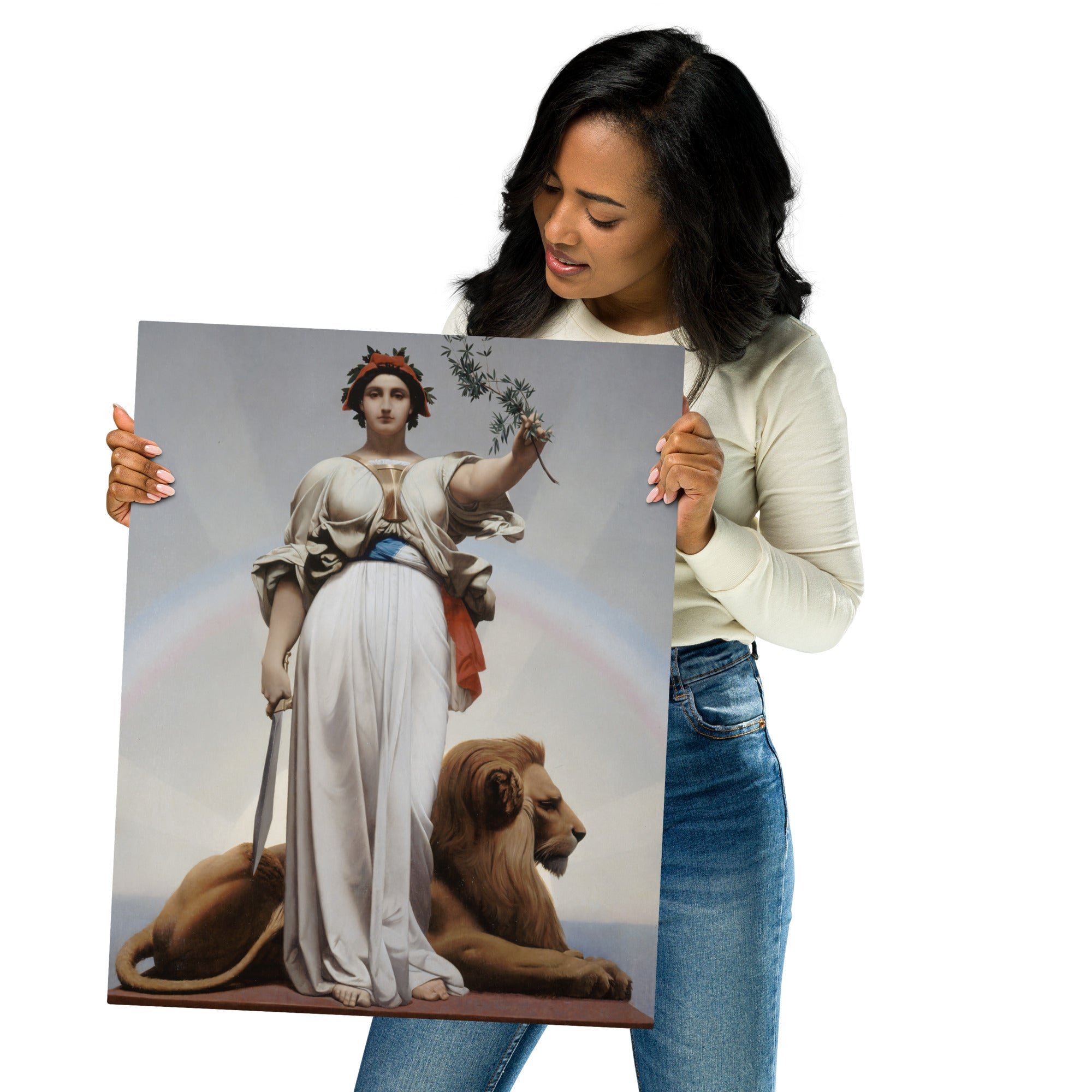 Metal prints Jean Léon Gérôme French 1824 1904 La République 1848