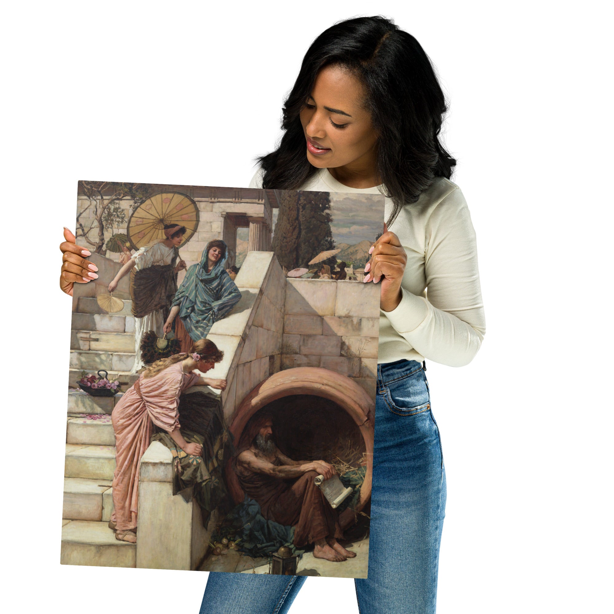 Metal prints John William Waterhouse English 1849 1917 Diogenes 1882