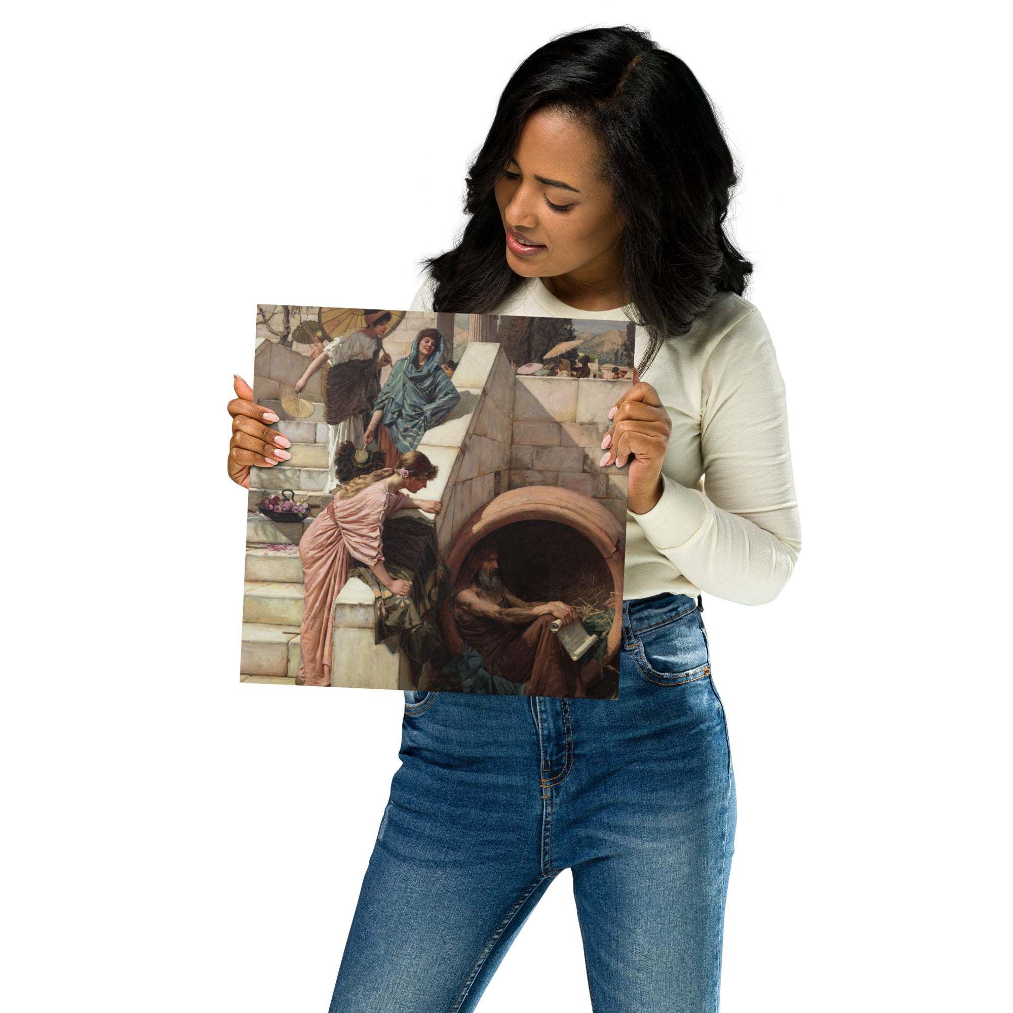 Metal prints John William Waterhouse English 1849 1917 Diogenes 1882