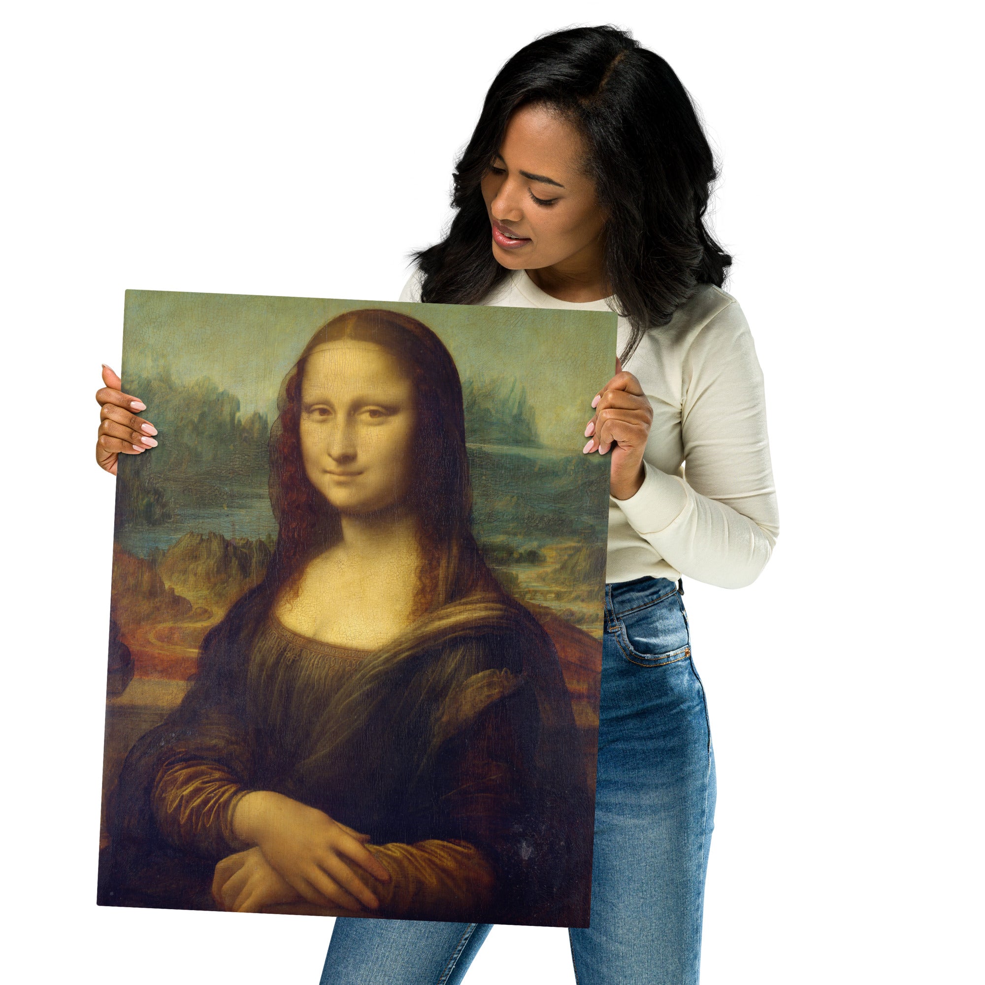 Metal prints Leonardo da Vinci Italian 1452 1519 Mona Lisa 1503 1506