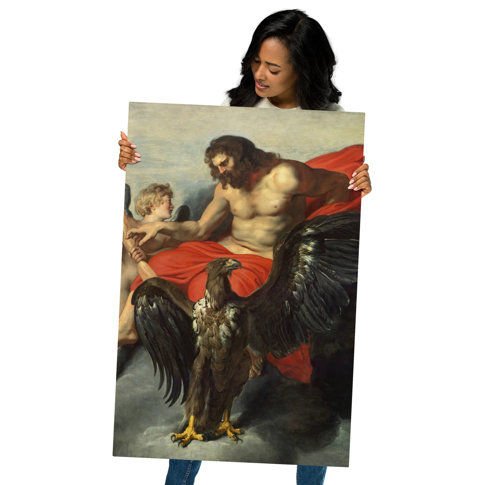 Metal prints Peter Paul Rubens Flemish 1577 1640 Cupid Supplicating Jupiter 1611