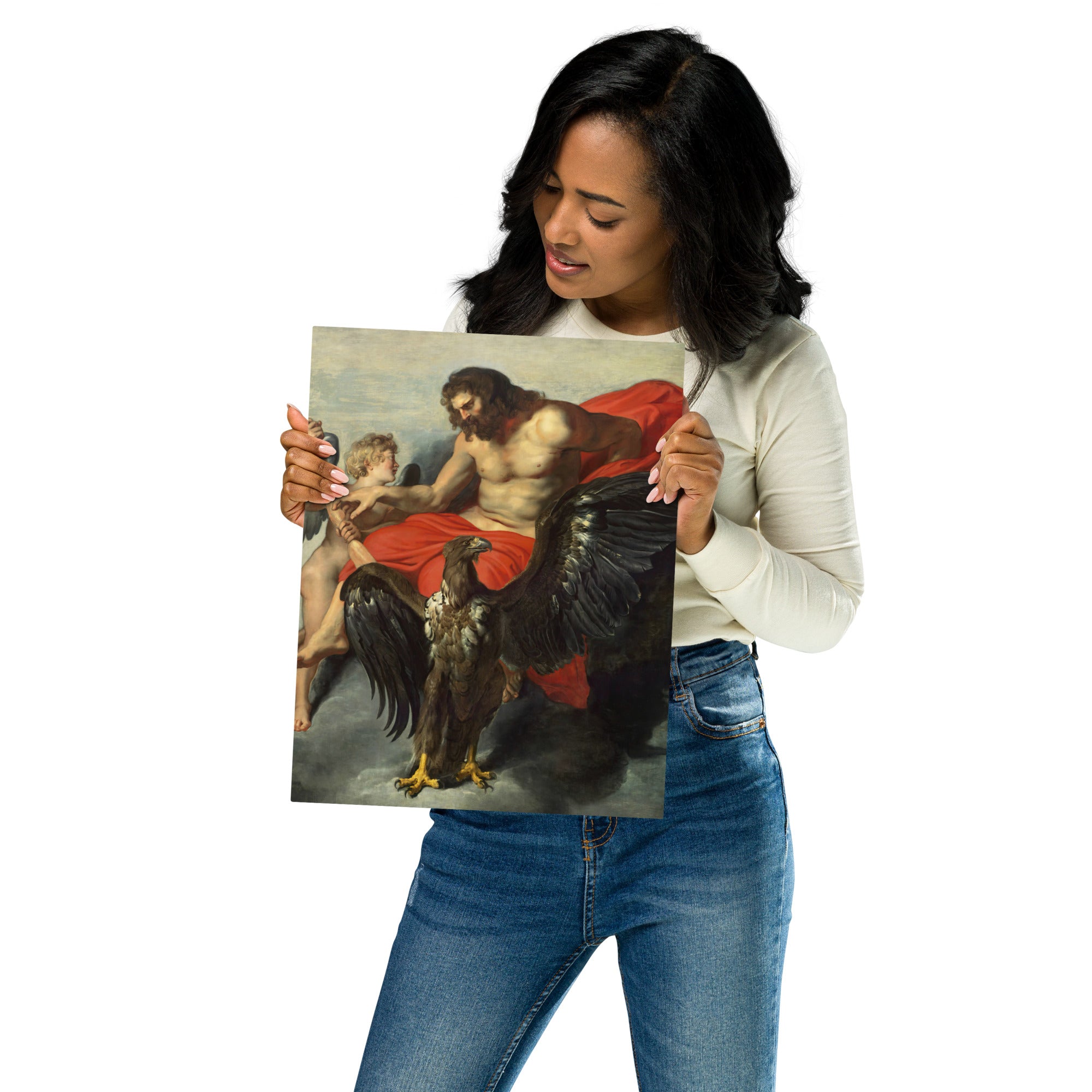 Metal prints Peter Paul Rubens Flemish 1577 1640 Cupid Supplicating Jupiter 1611