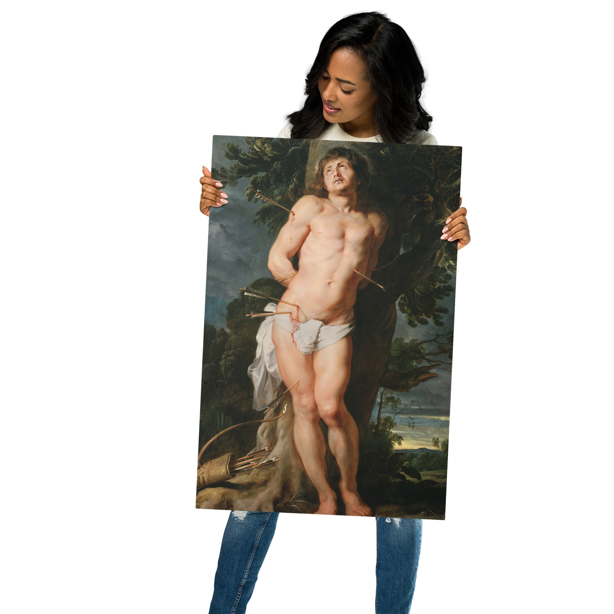 Metal prints Peter Paul Rubens Flemish 1577 1640 St. Sebastian 1618