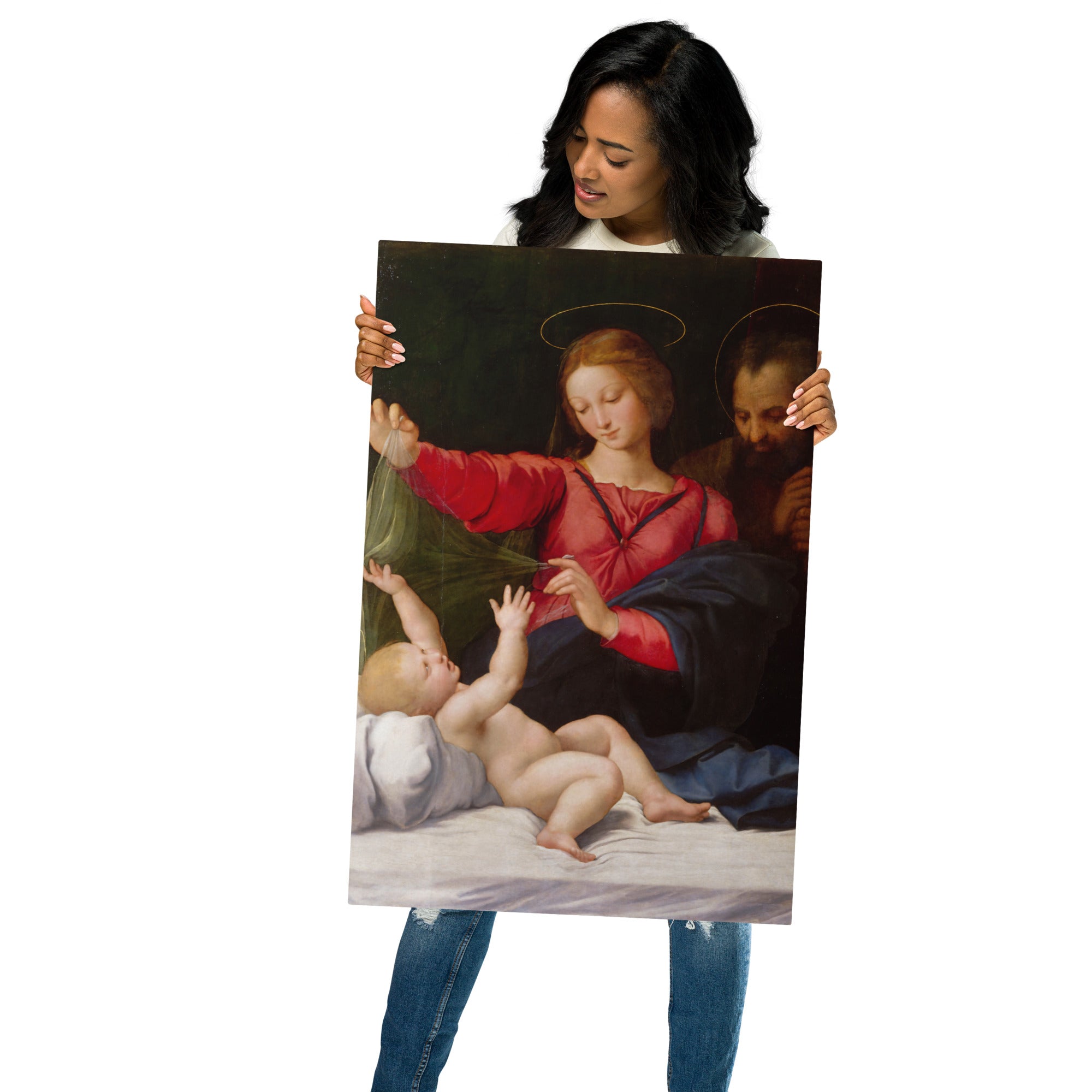 Metal prints Raphael Italian 1483 1520 La Madone De Lorette