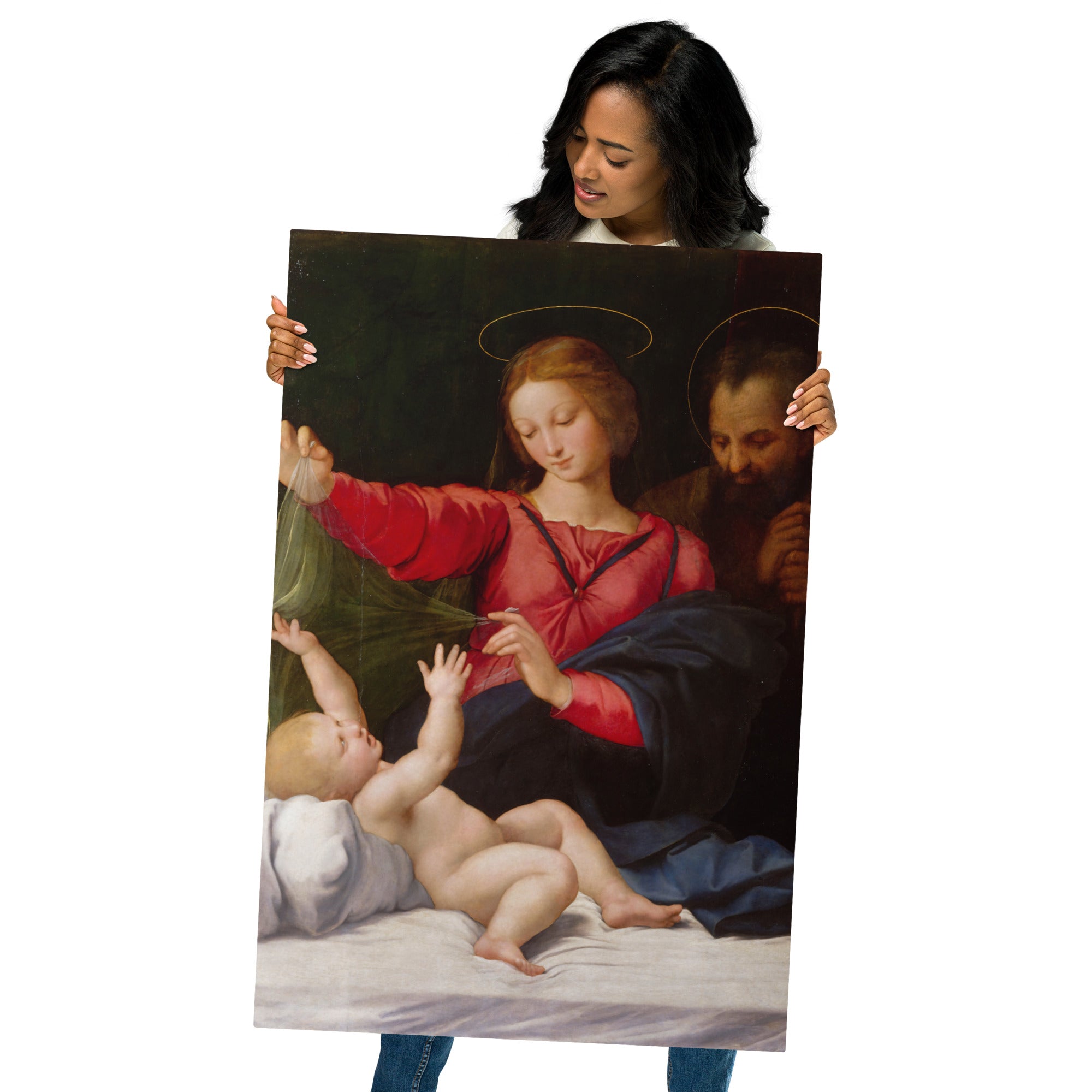 Metal prints Raphael Italian 1483 1520 La Madone De Lorette