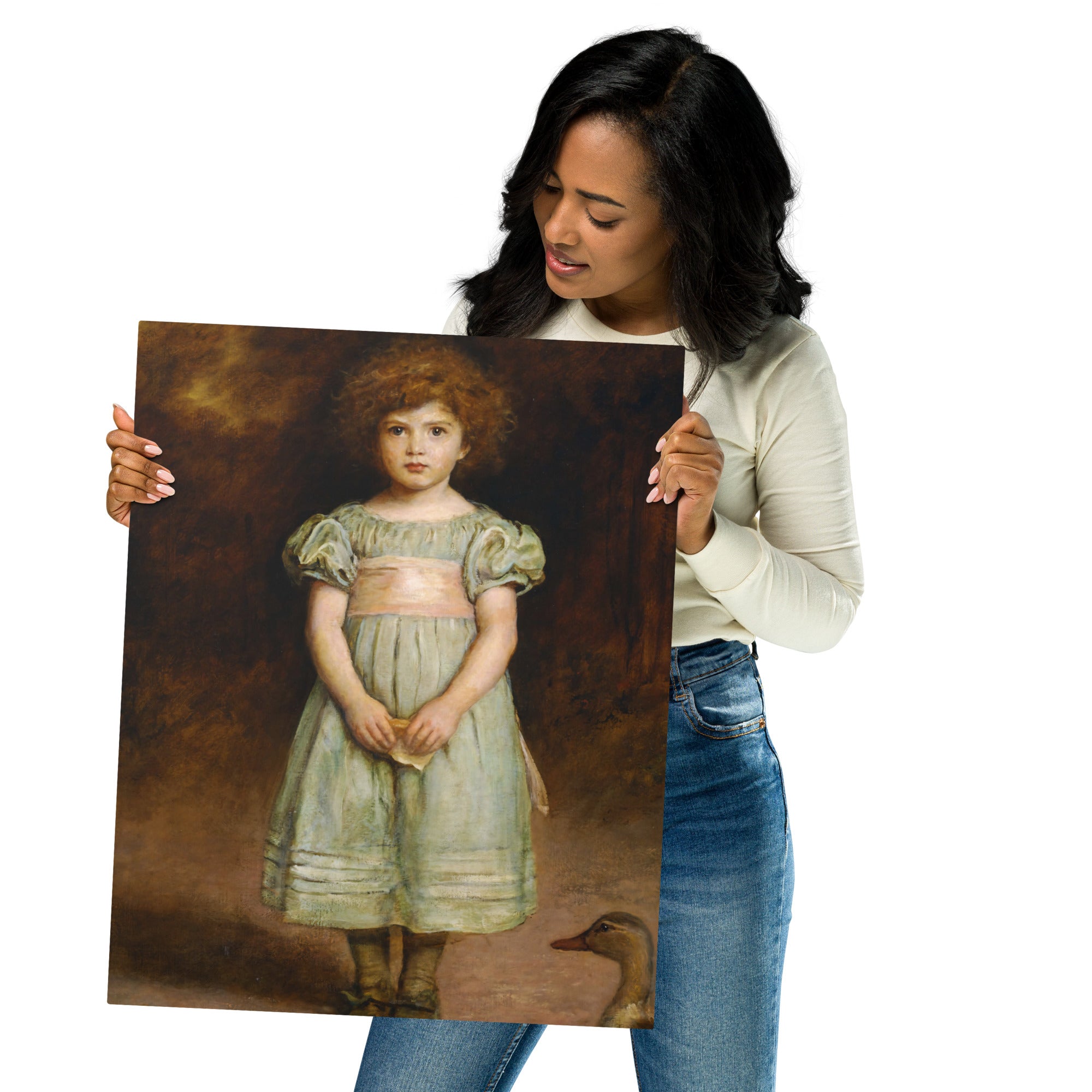 Metal prints Sir John Everett Millais English Ducklings 1829 1896