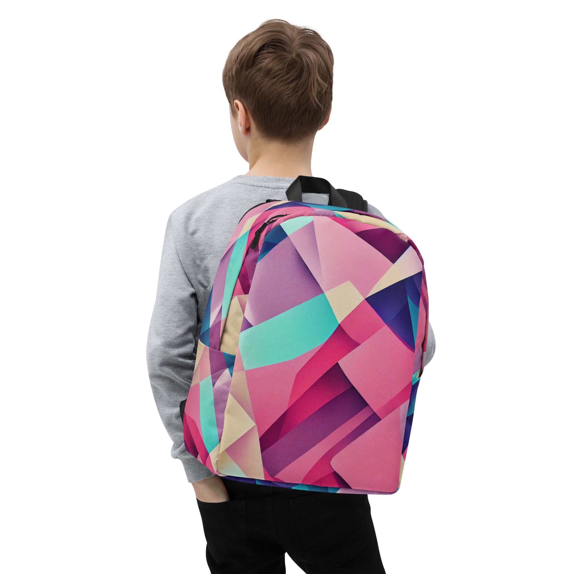 Minimalist Backpack Abstract I