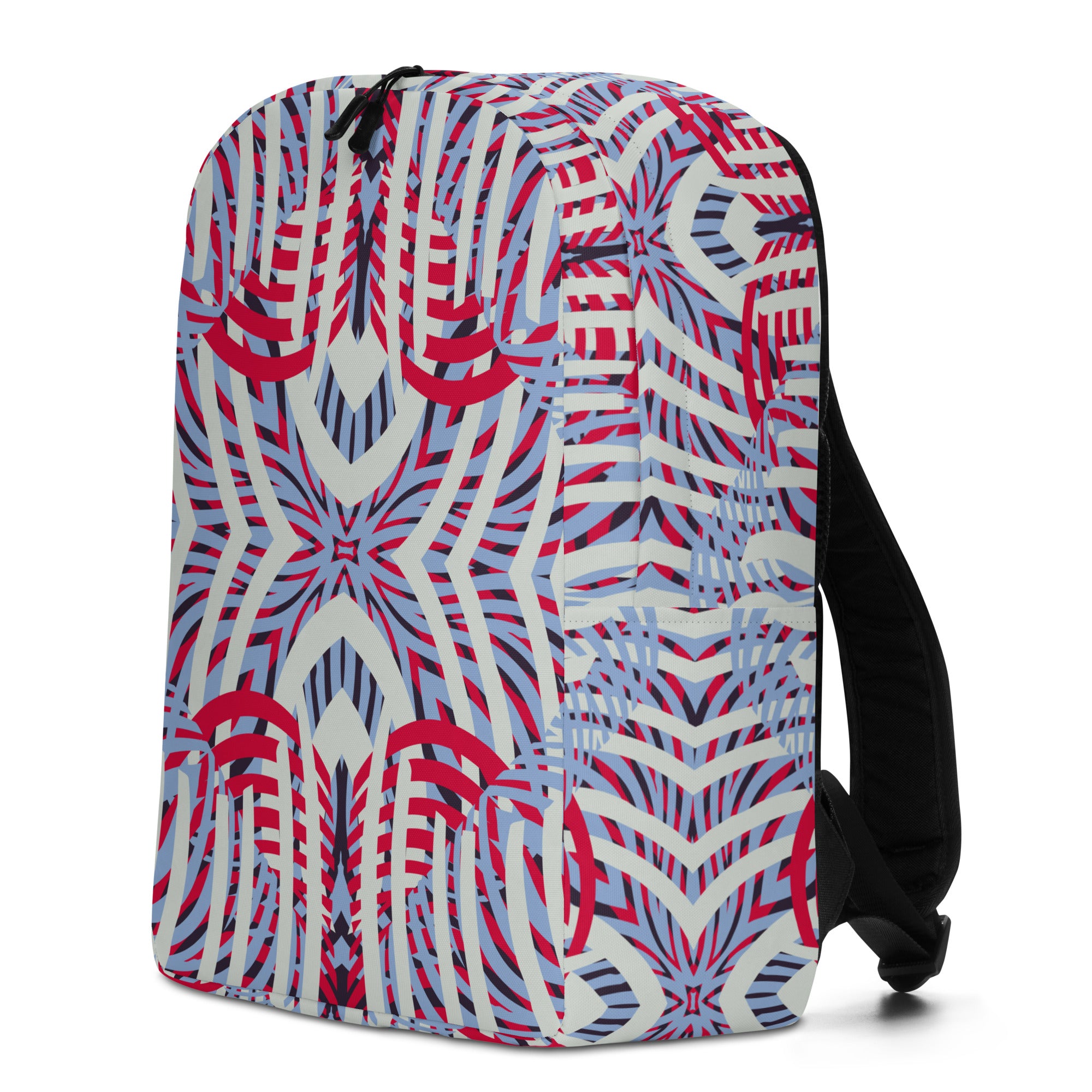 Minimalist Backpack African Motif Pattern I