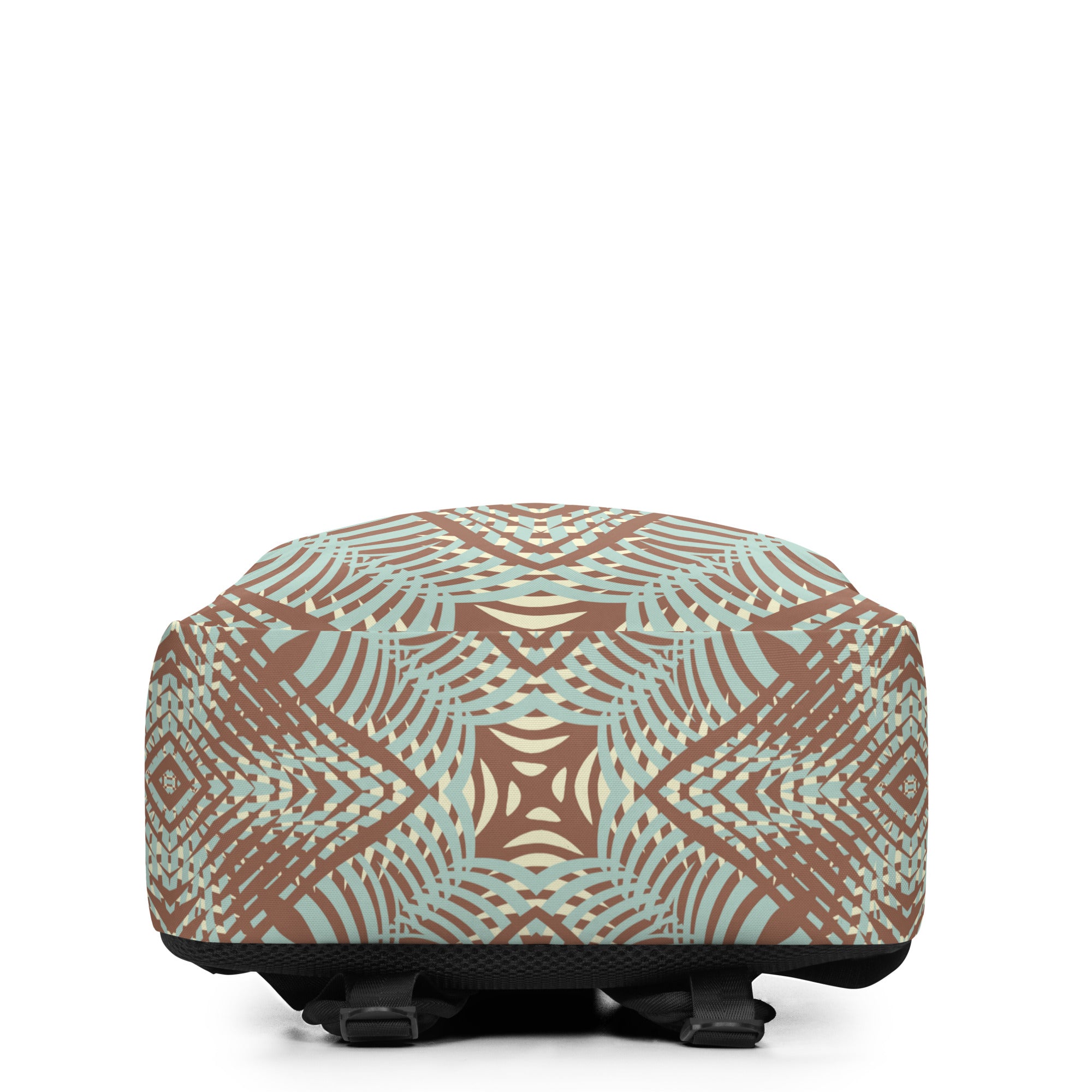 Minimalist Backpack African Motif Pattern II