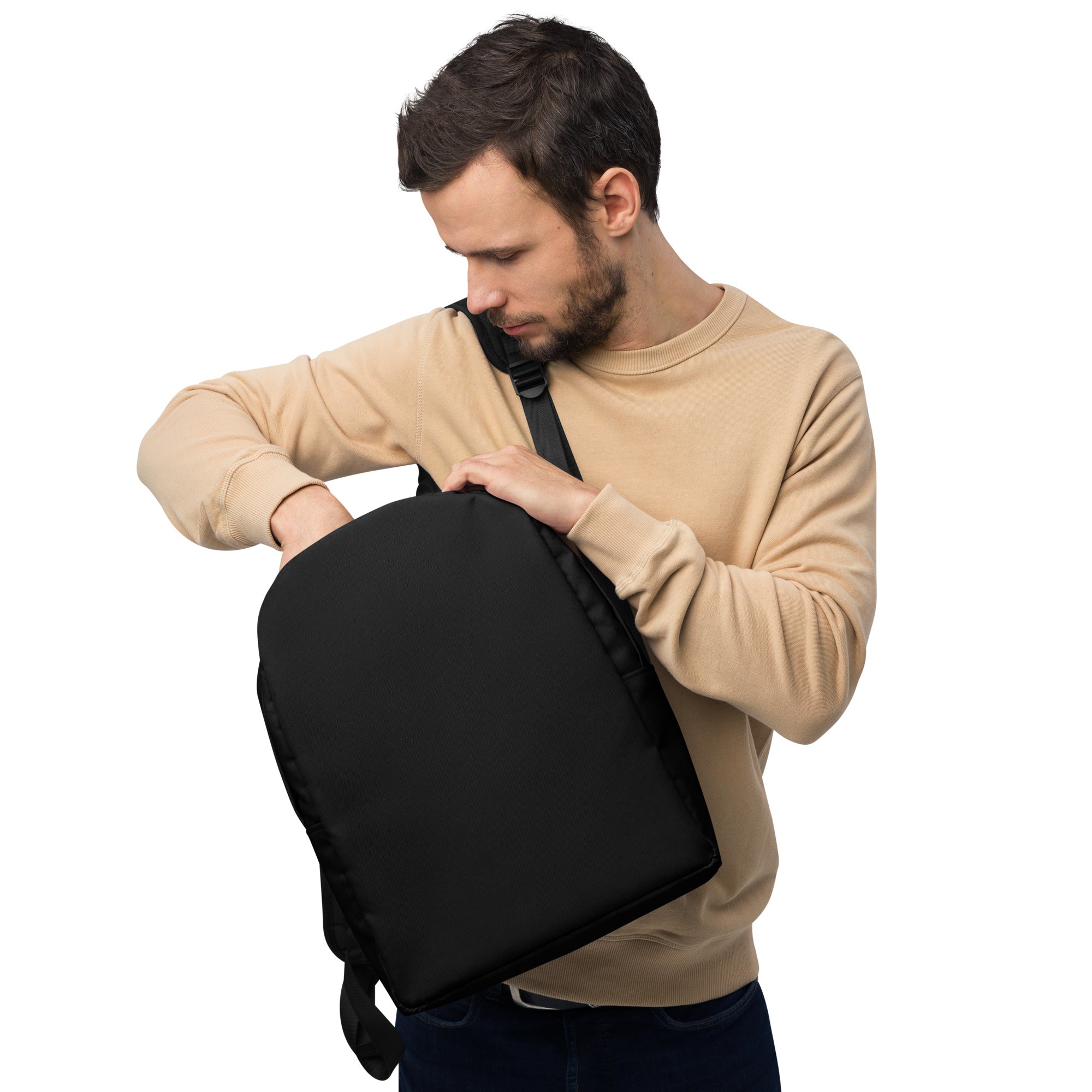 Minimalist Backpack Black