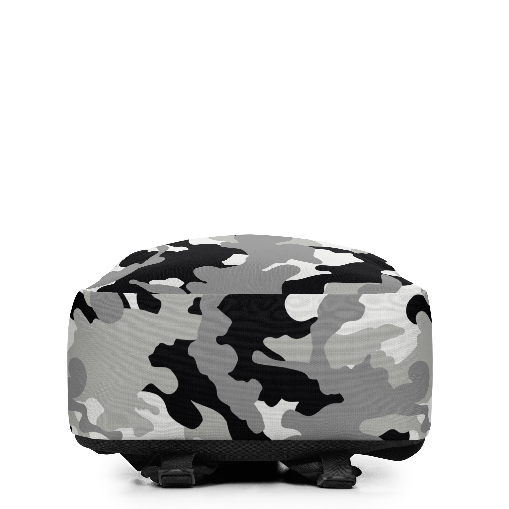 Minimalist Backpack Camo Black And Grey