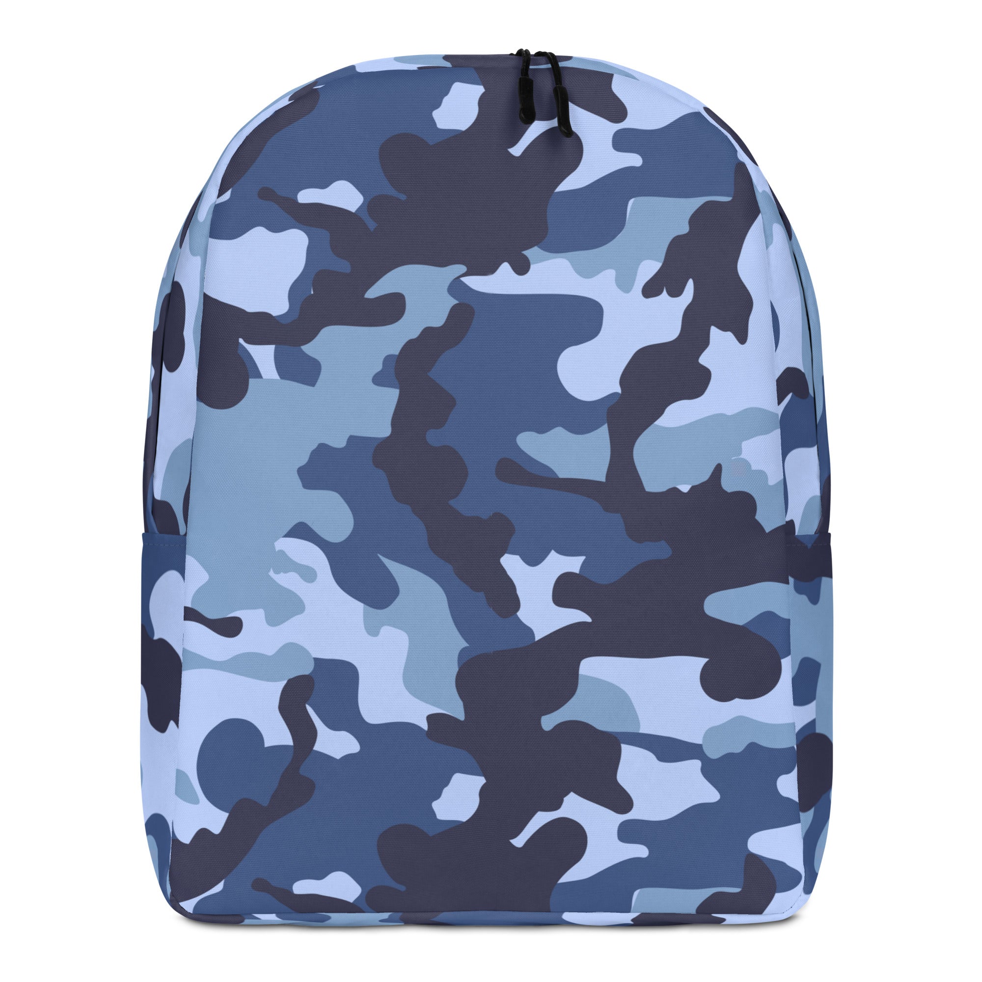 Minimalist Backpack Camo Blue And Black