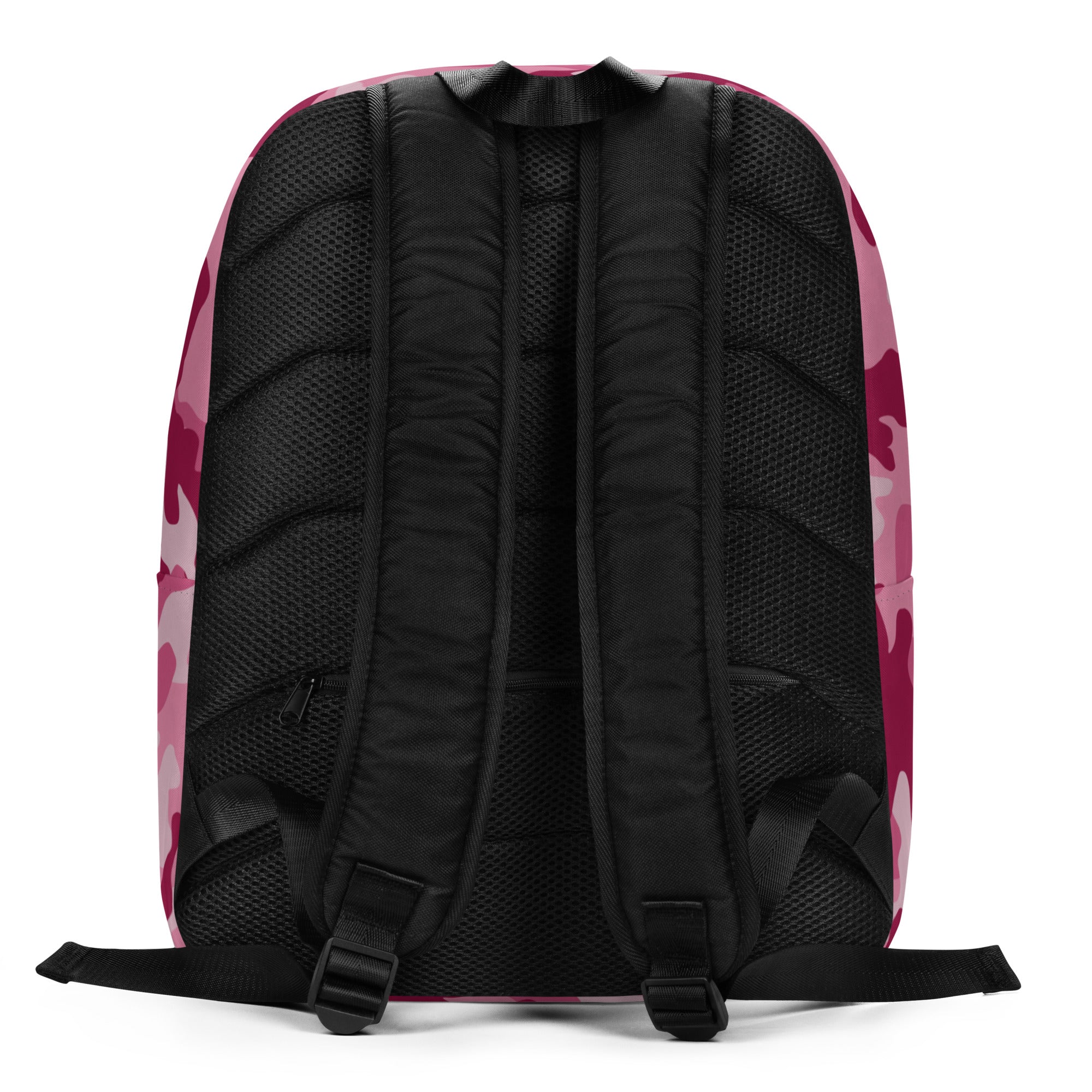 Minimalist Backpack Camo Dark Pink