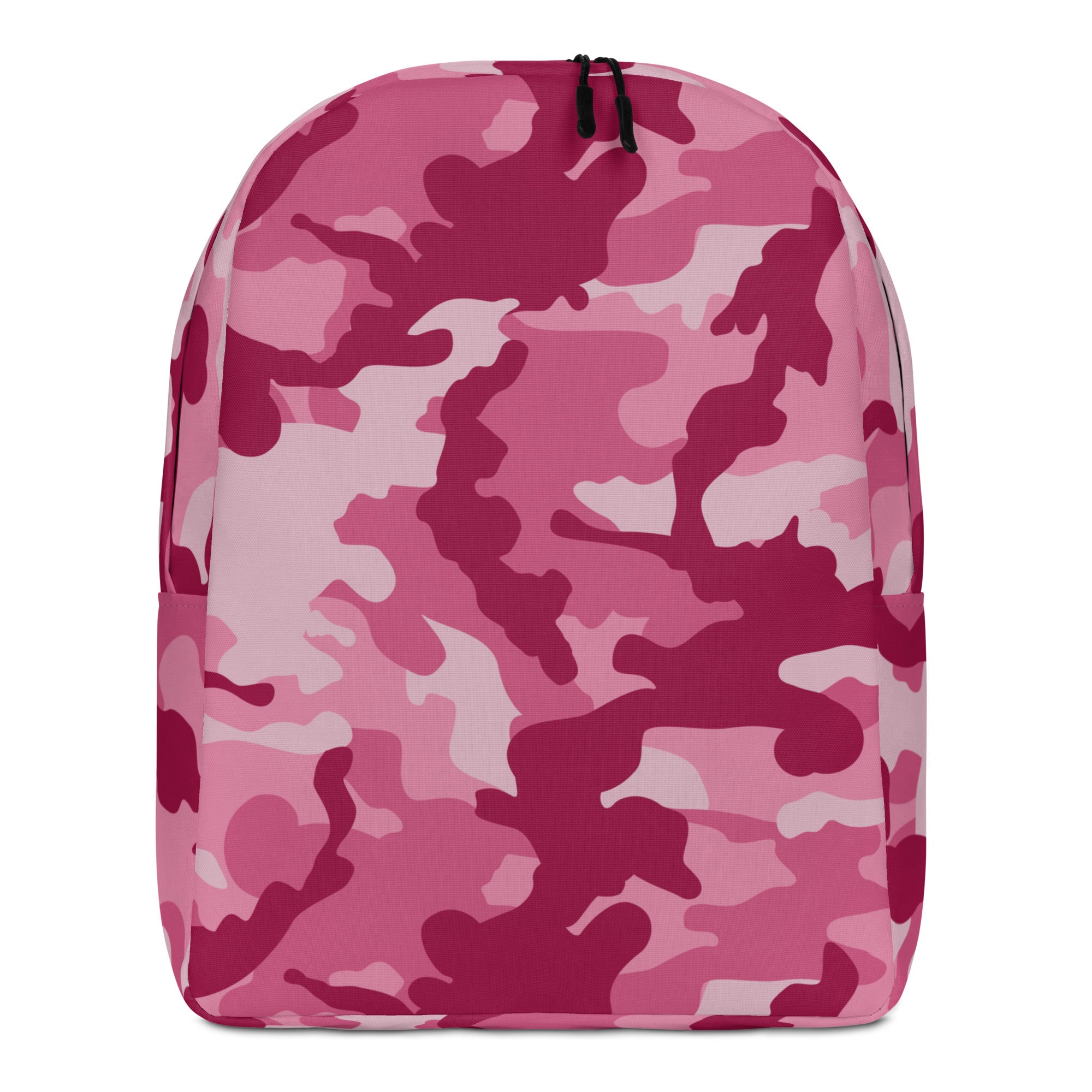 Minimalist Backpack Camo Dark Pink