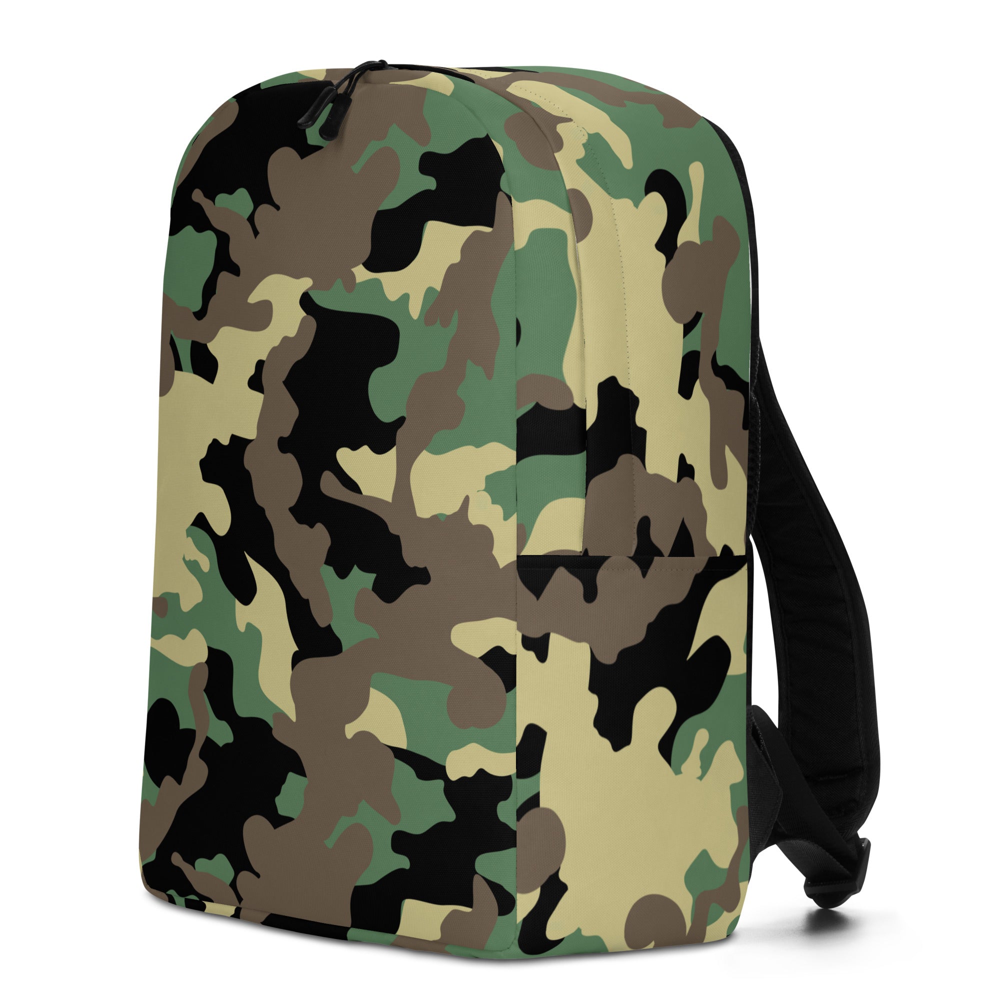 Minimalist Backpack Camo Green