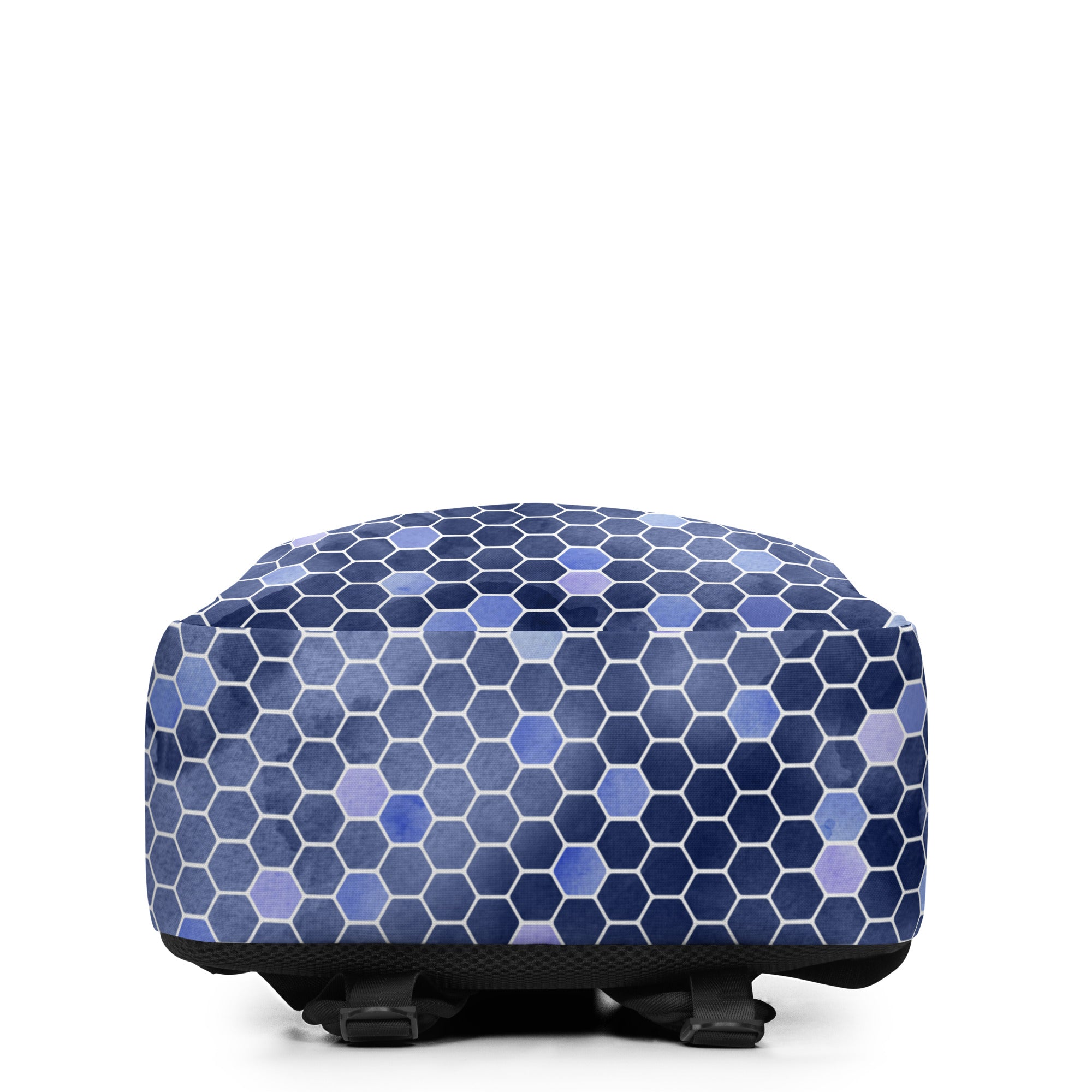 Minimalist Backpack Honeycomb Blue