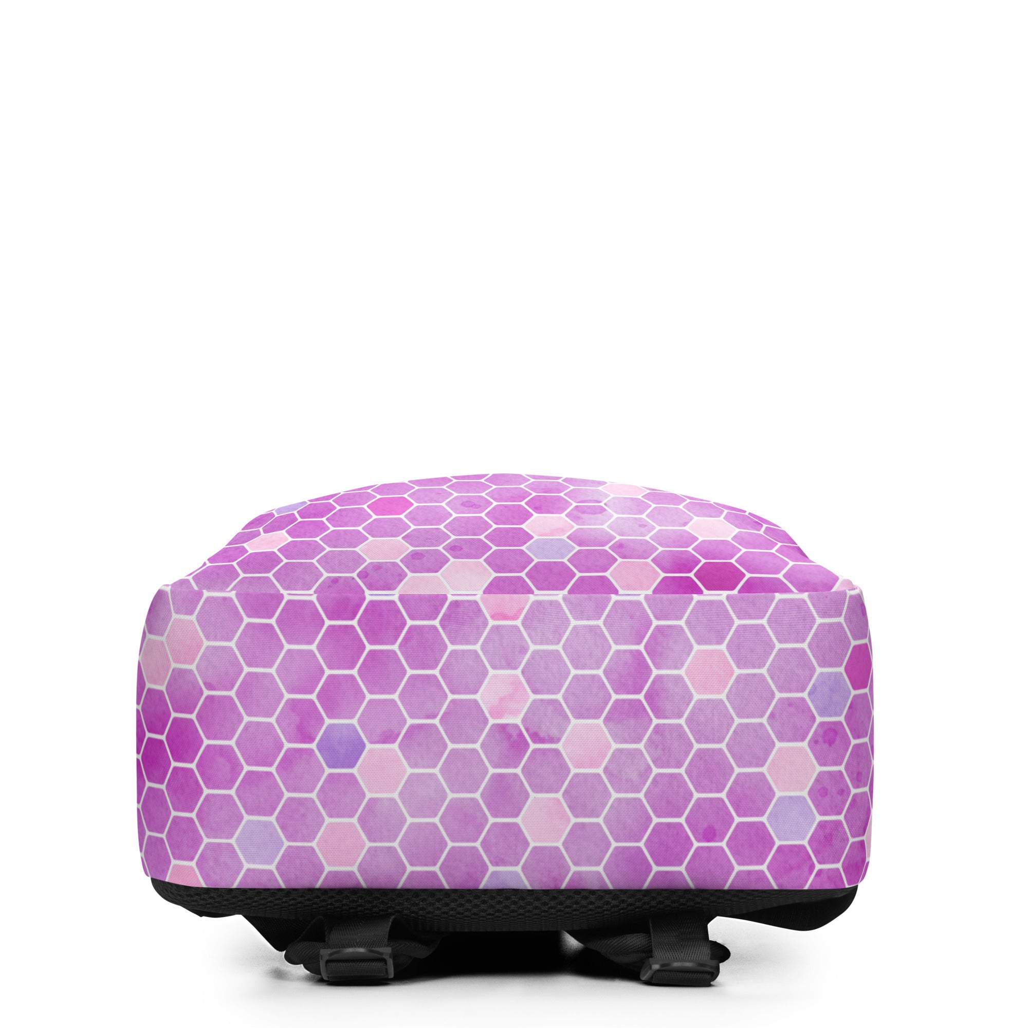 Minimalist Backpack Honeycomb Pink