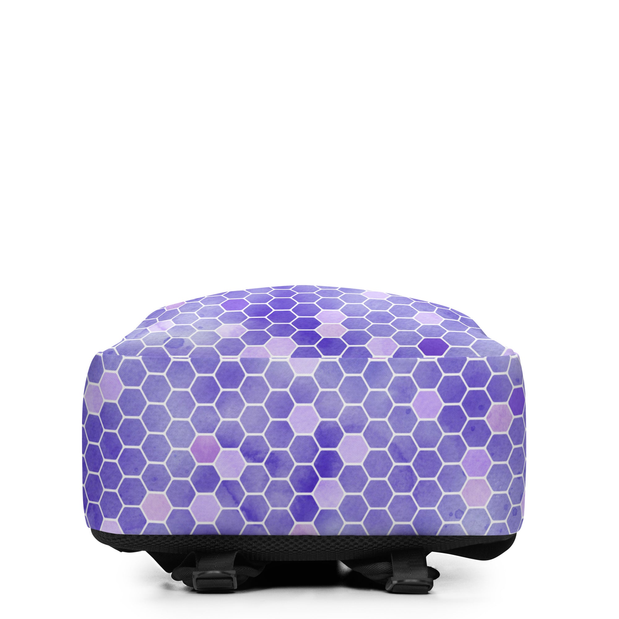 Minimalist Backpack Honeycomb Purple