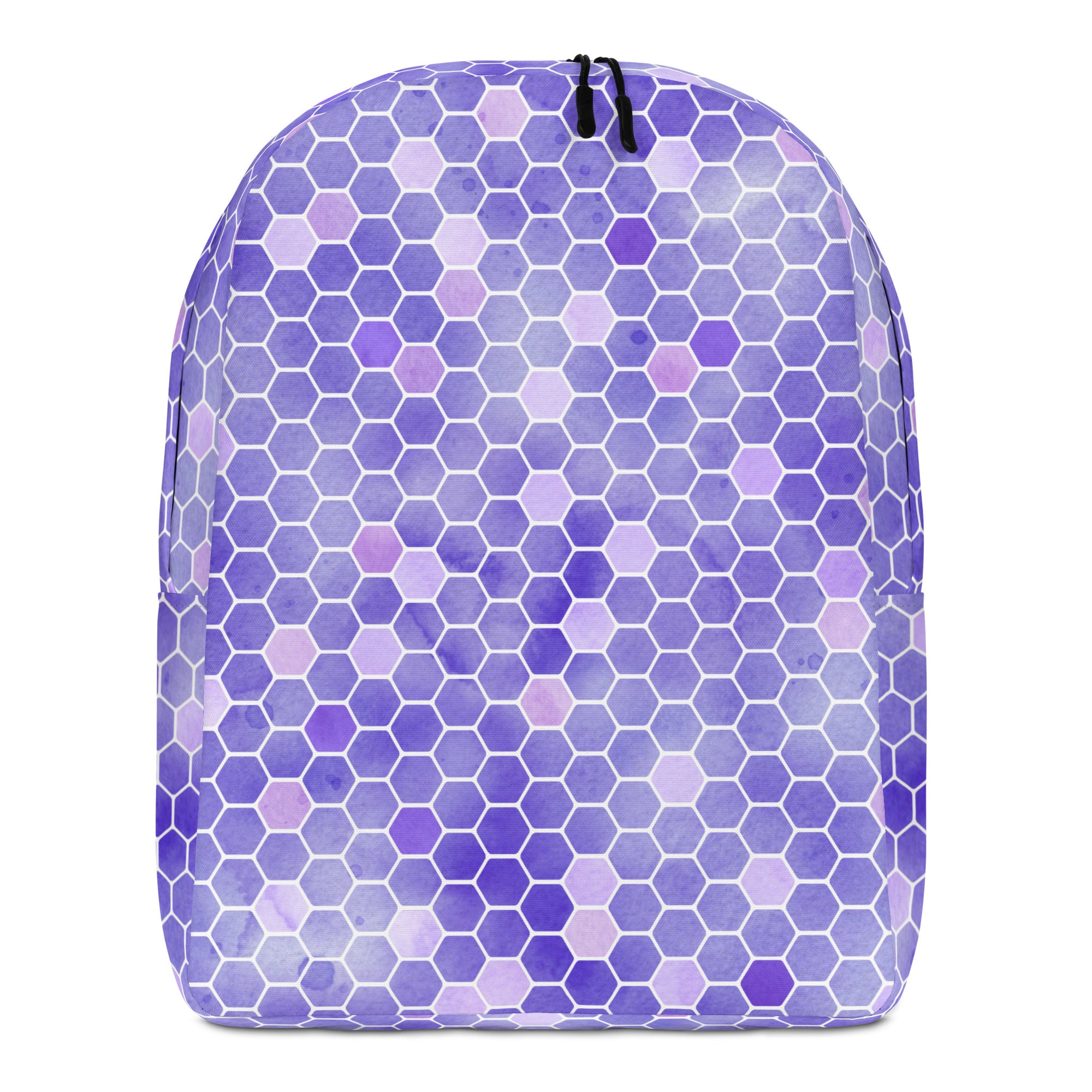 Minimalist Backpack Honeycomb Purple