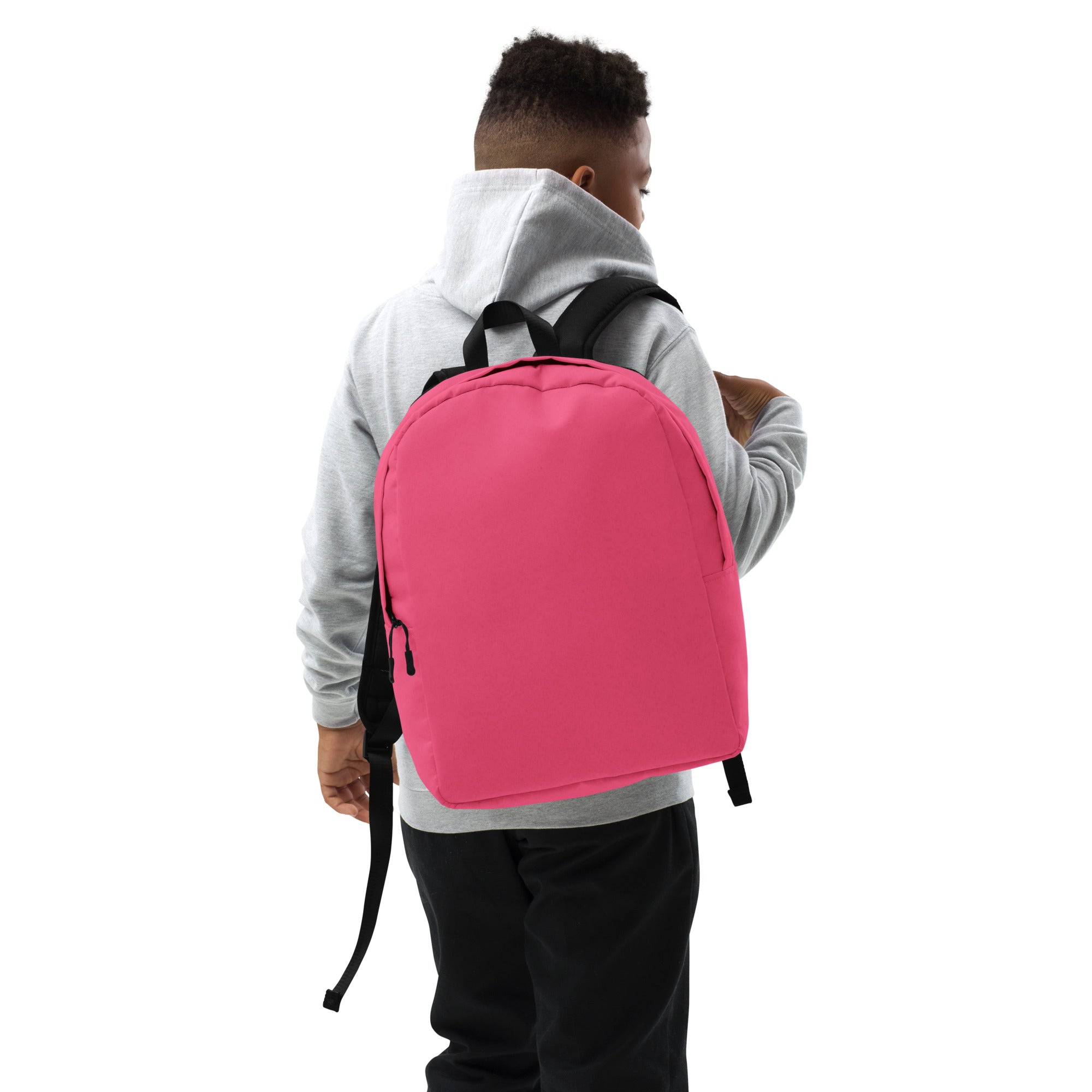 Minimalist Backpack Pink