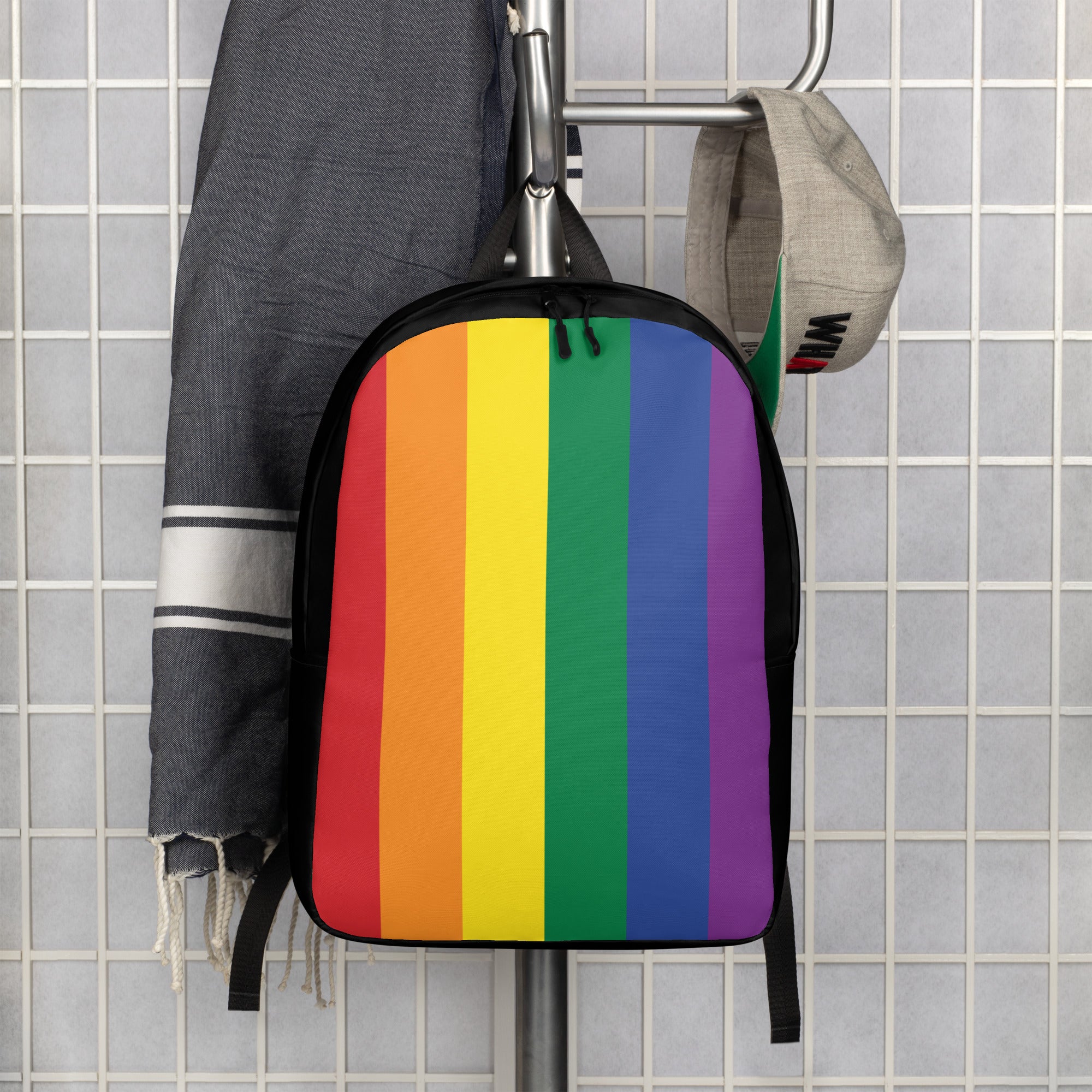 Minimalist Backpack Pride Rainbow