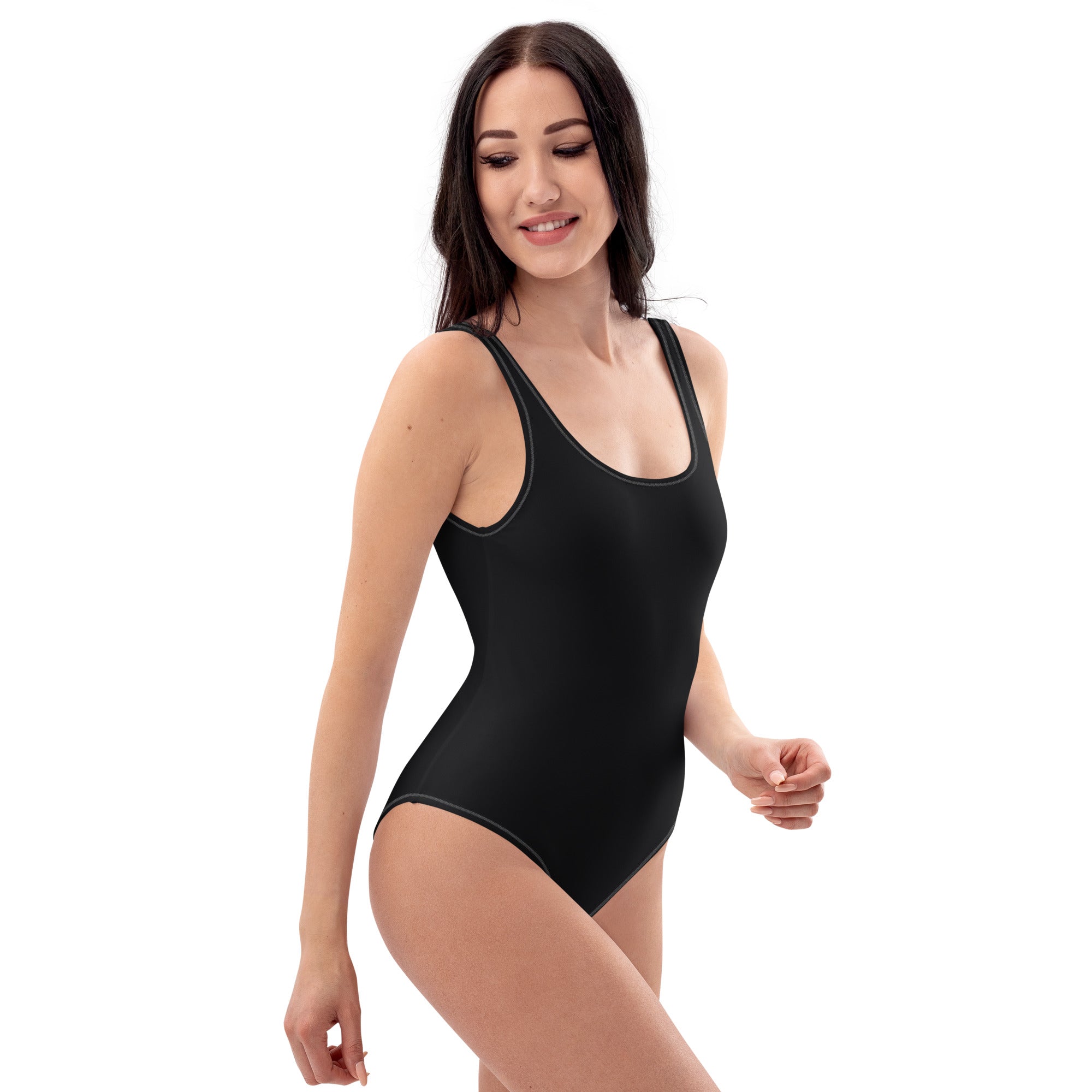 One Piece Swimsuit Black