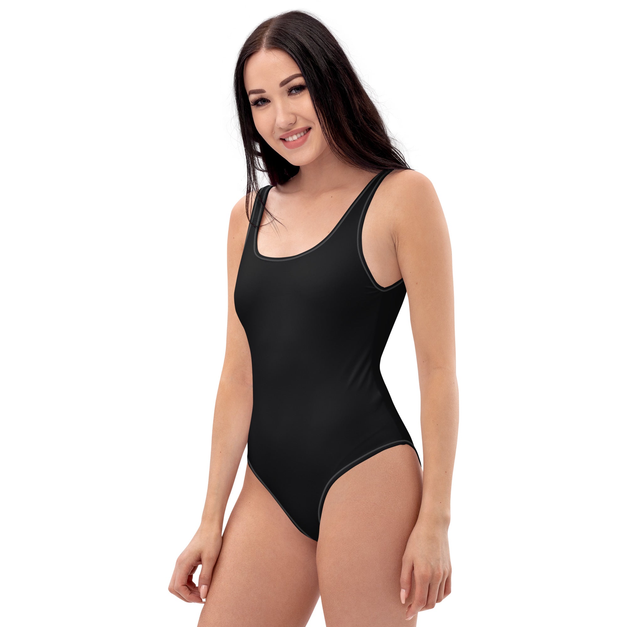 One Piece Swimsuit Black