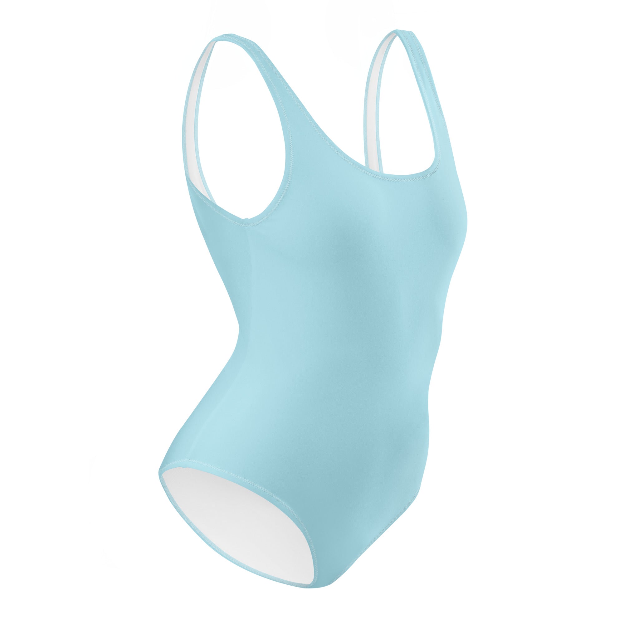 One Piece Swimsuit Cyan