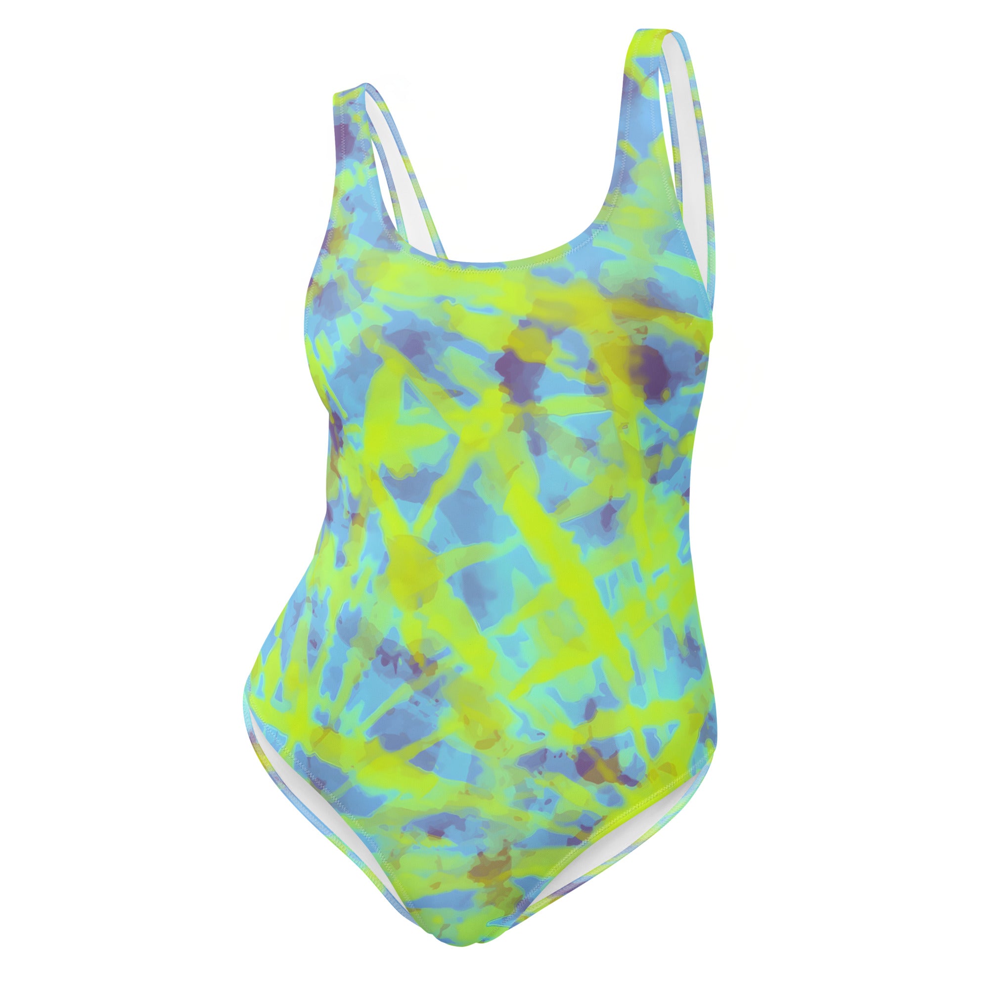 One Piece Swimsuit Hang Loose Tie Dye I