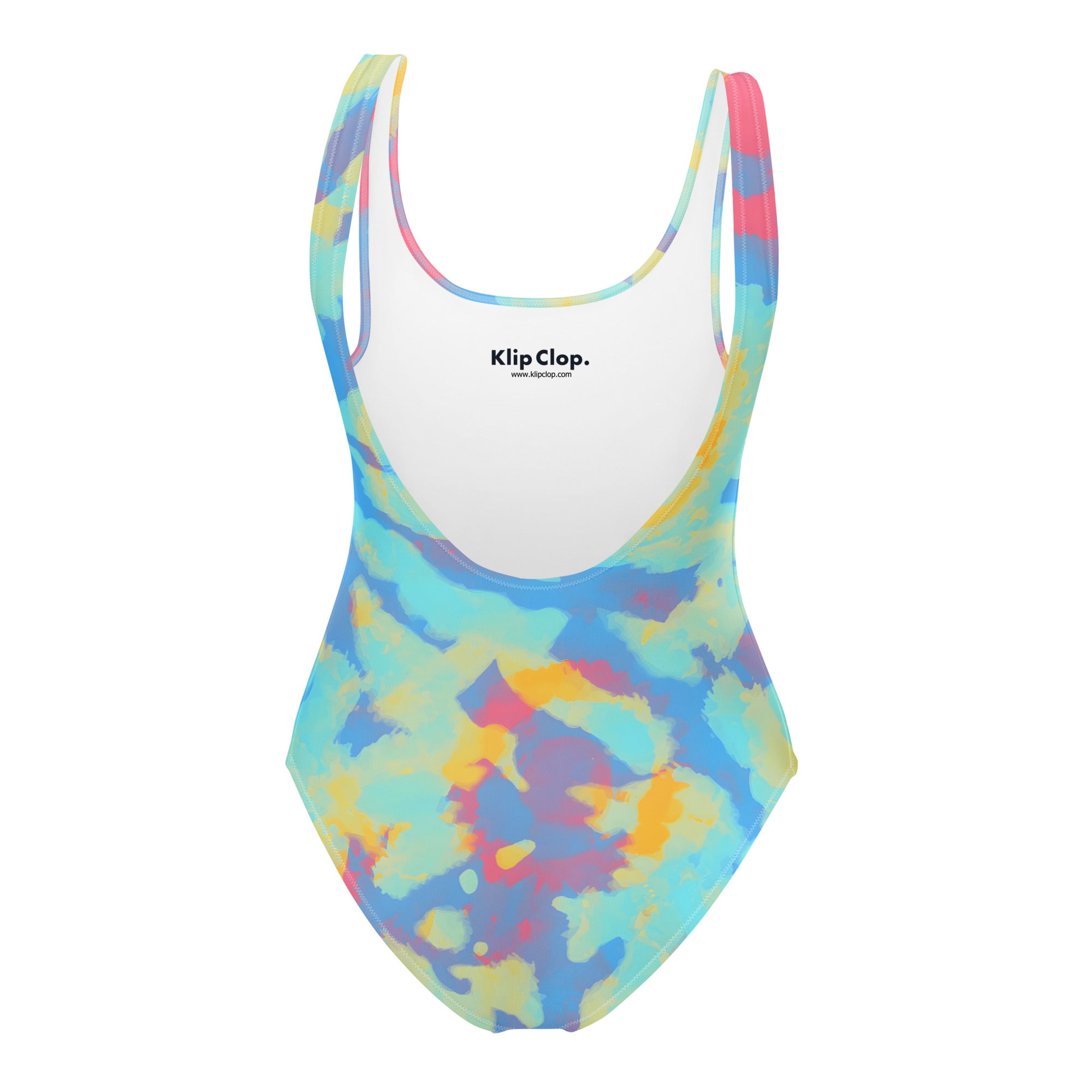 One Piece Swimsuit Hang Loose Tie Dye Pattern II