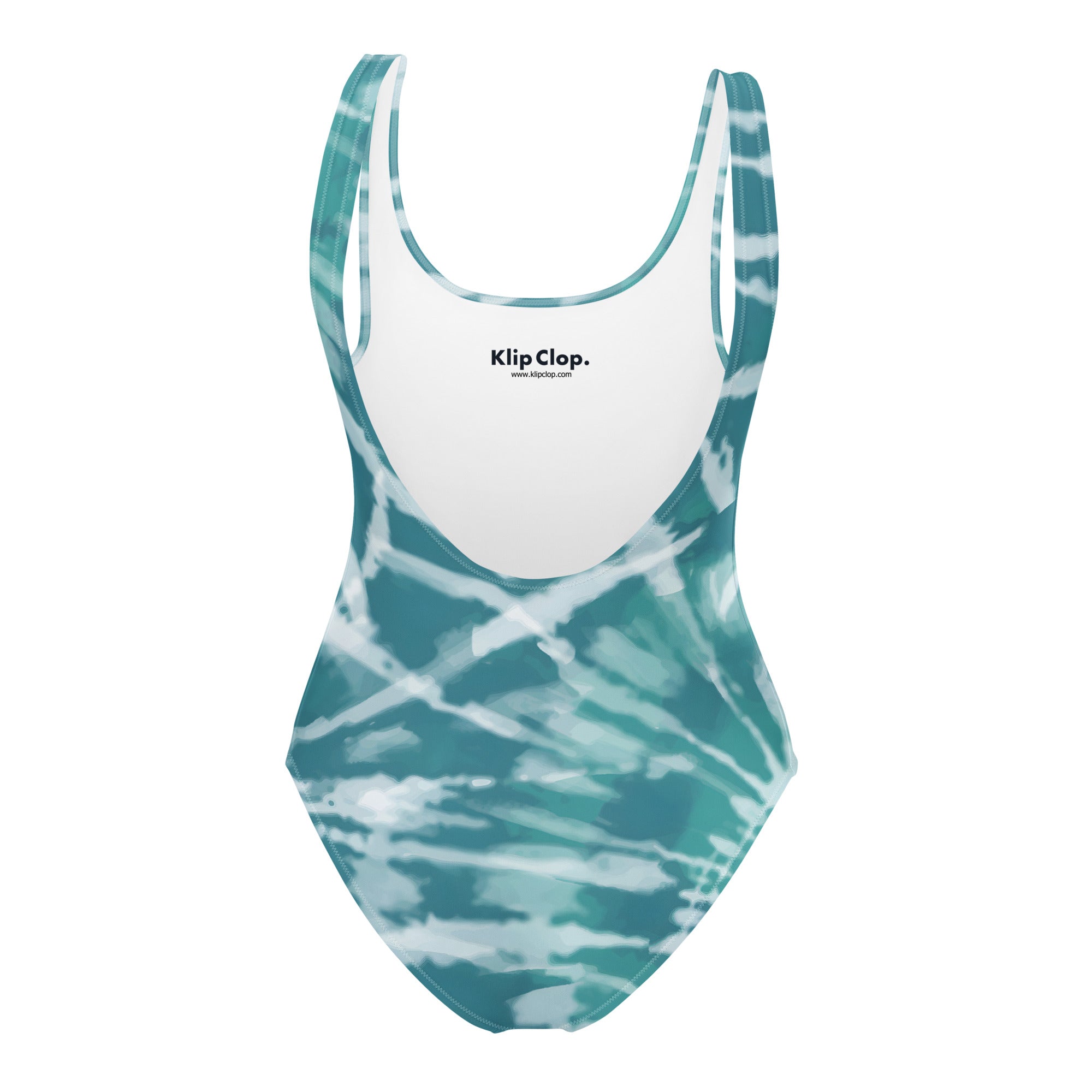 One Piece Swimsuit Hang Loose Tie Dye Pattern V