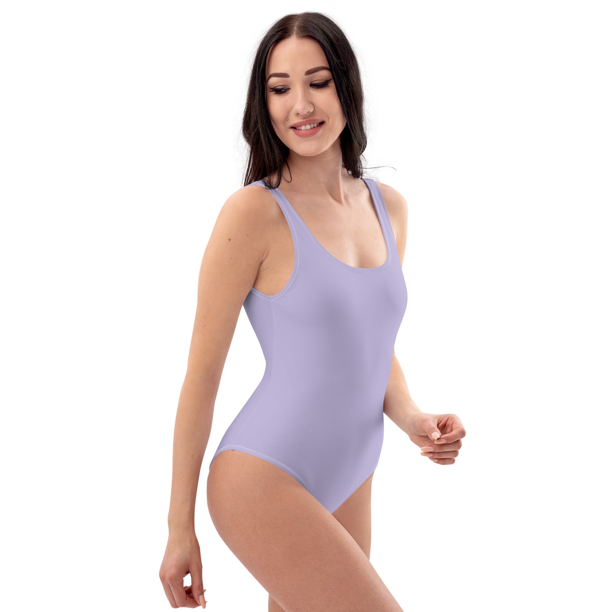 One Piece Swimsuit Lavender