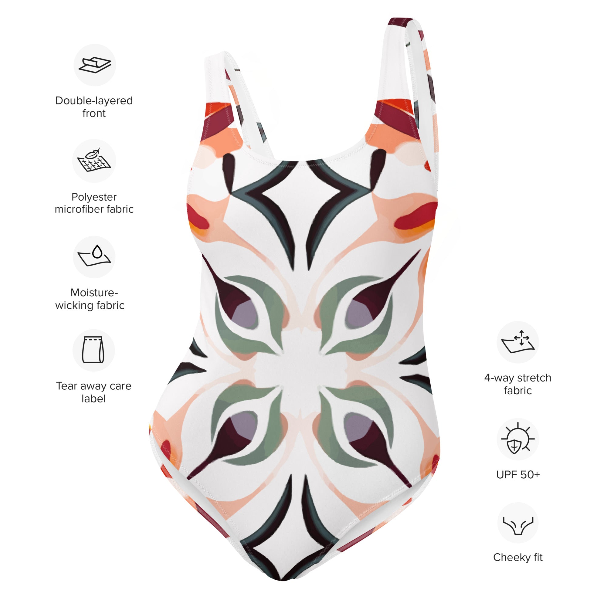 One Piece Swimsuit Majolica III