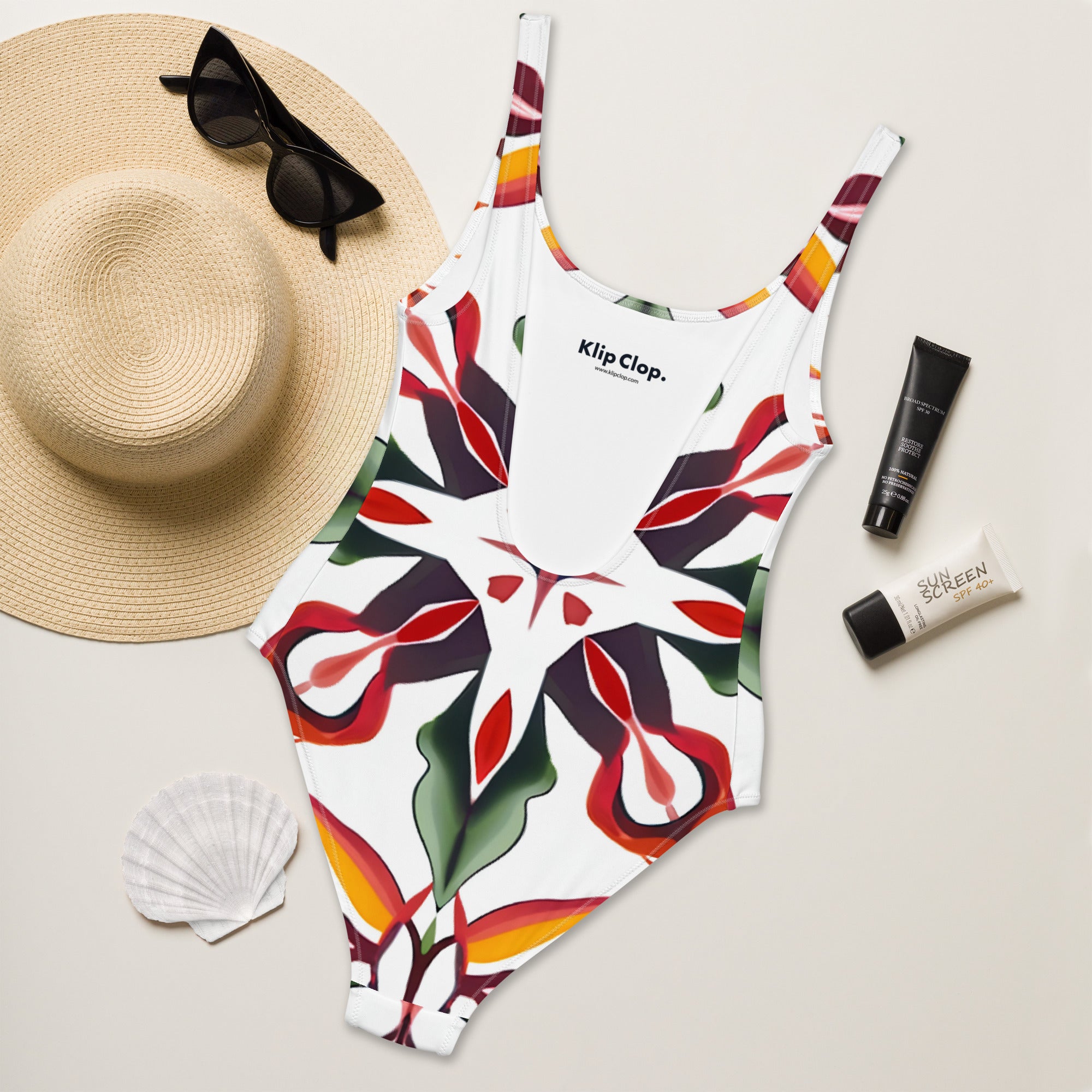 One Piece Swimsuit Majolica IV